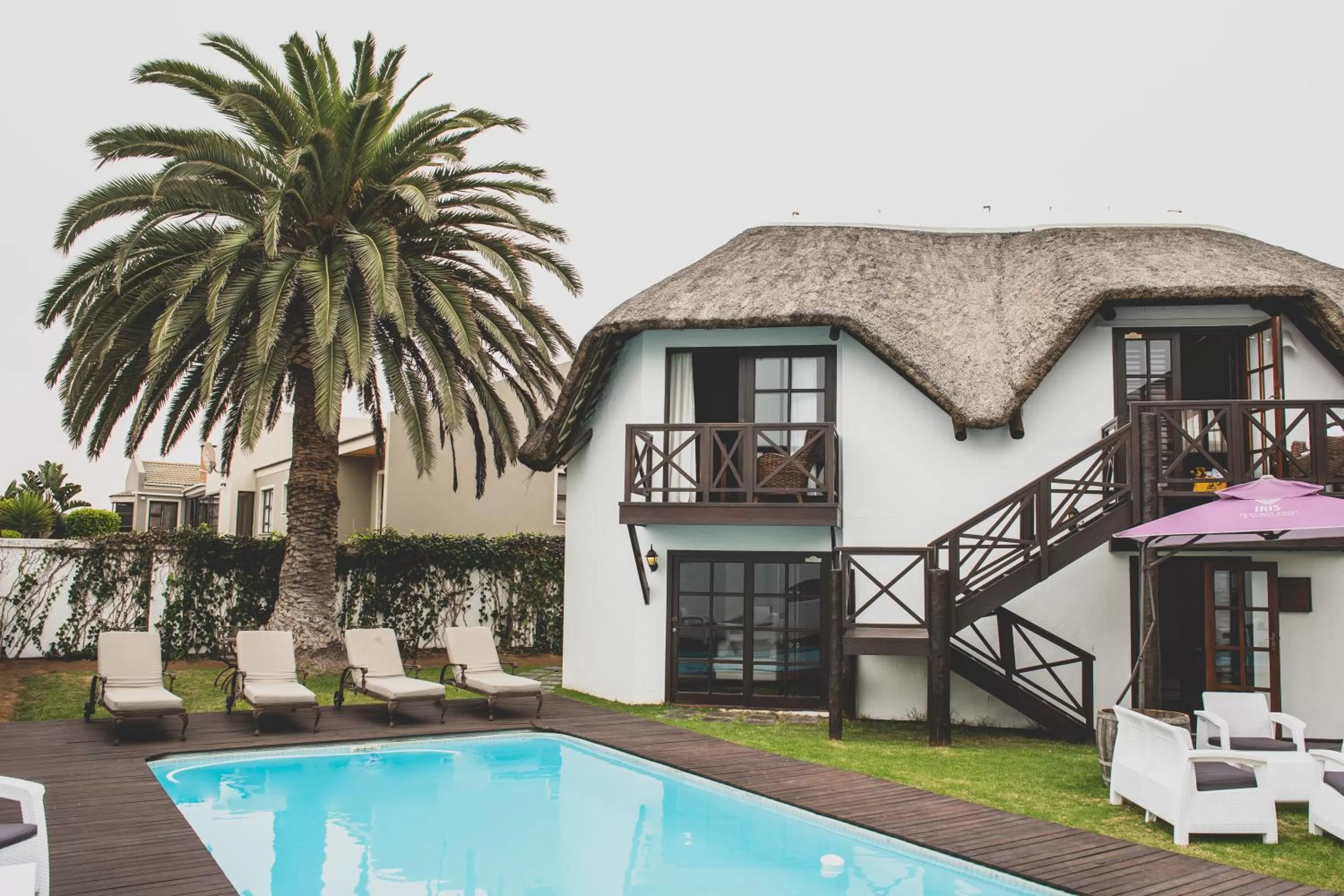 Swimming pool in Iris Boutique Hotel