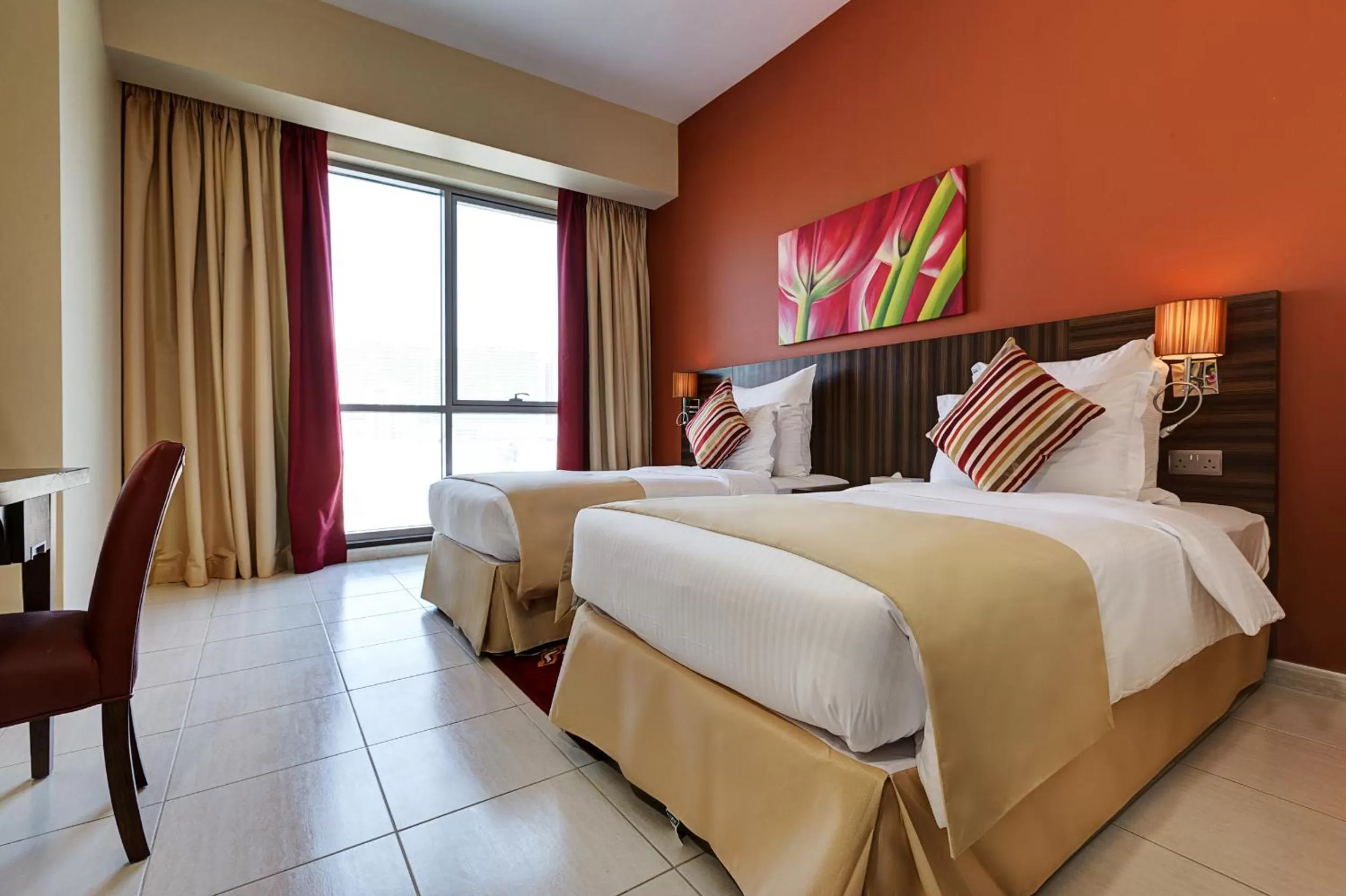 Photo of the whole room, Bed in Abidos Hotel Apartment Dubai Land