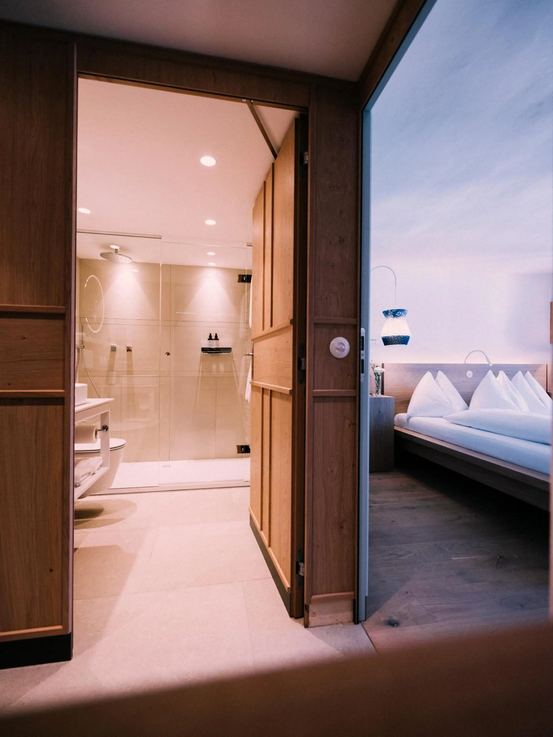 Bed in artHotel Blaue Gans