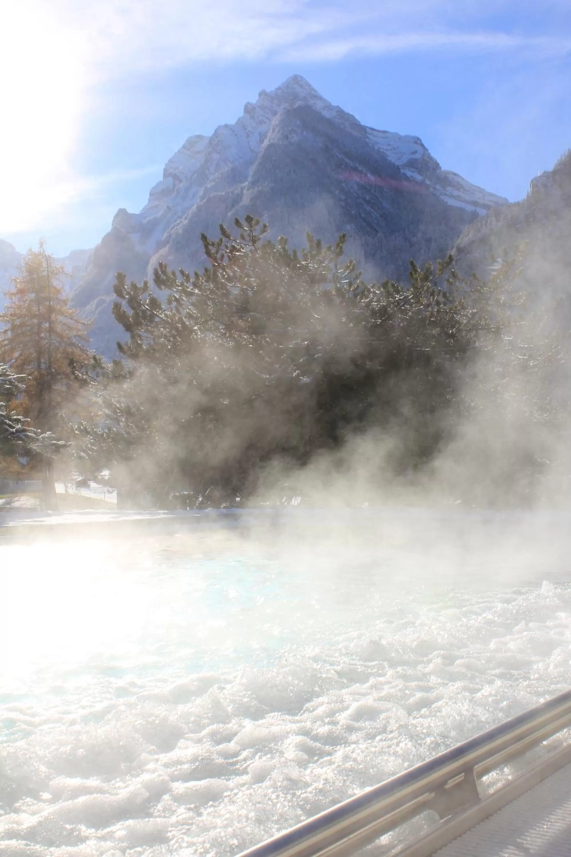Swimming pool, Winter in lintharena ag