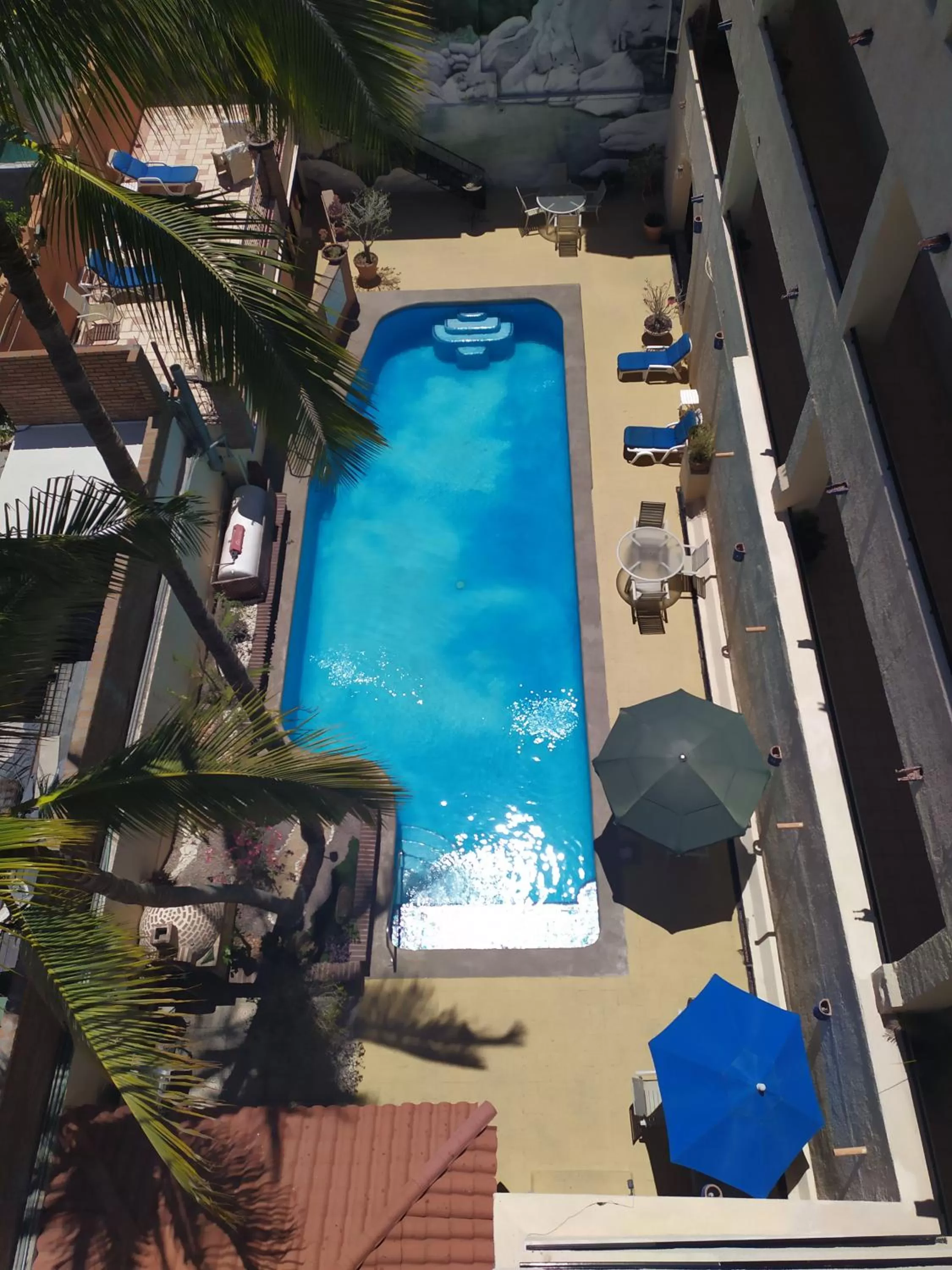 Bird's eye view in Las Gaviotas Condo-Hotel La Paz BCS