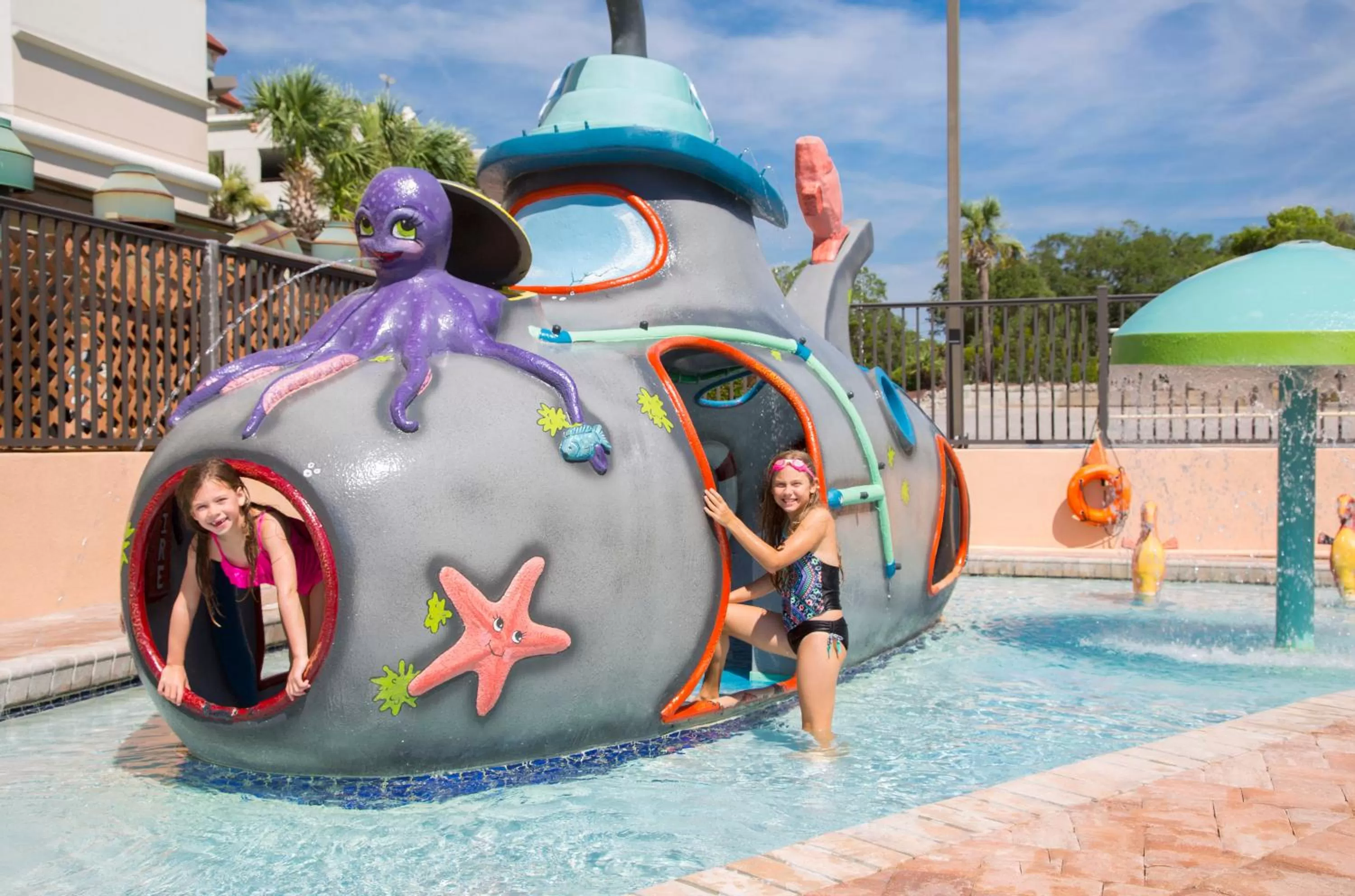 Aqua park in Caribbean Resort Myrtle Beach