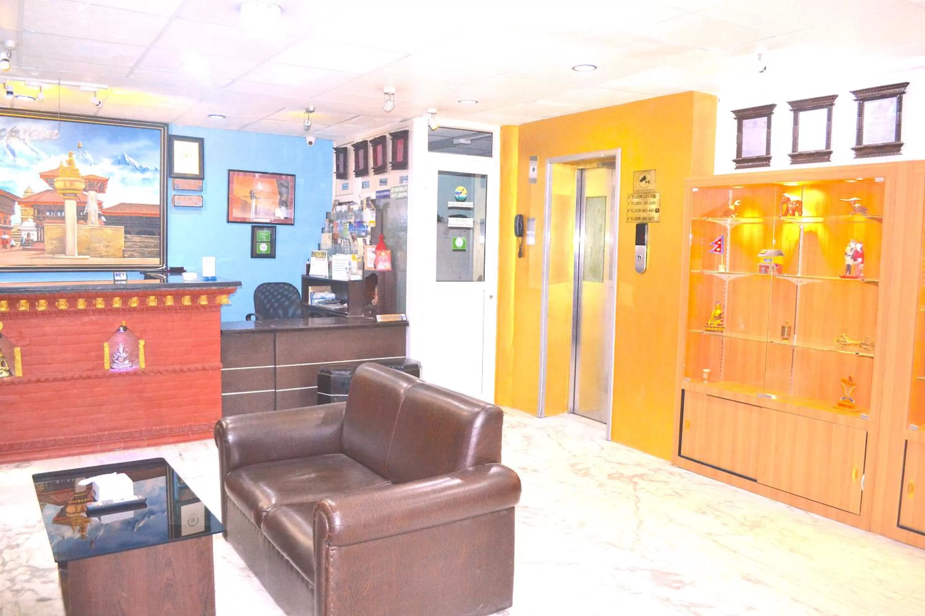 Lobby or reception in Hotel Access Nepal