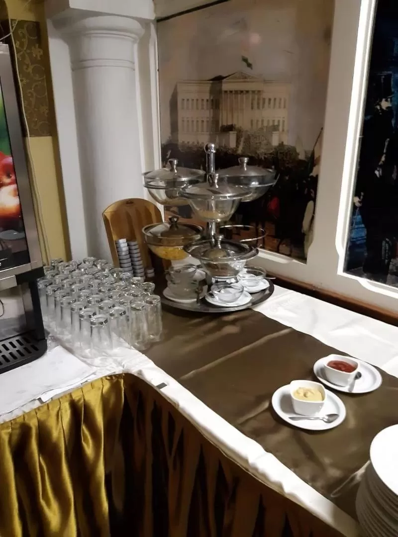 Food and drinks in Fiume Hotel