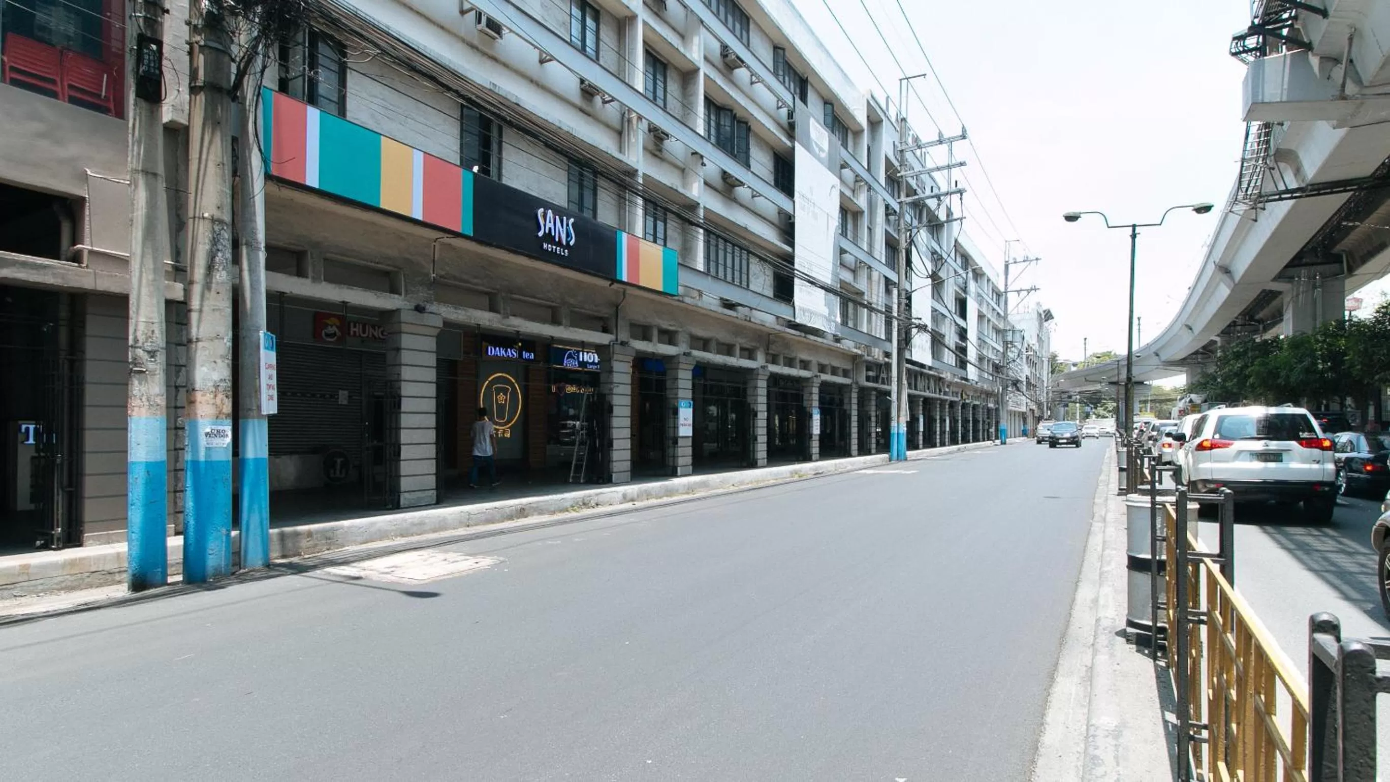 Property building in Sans Hotel Laperal Manila