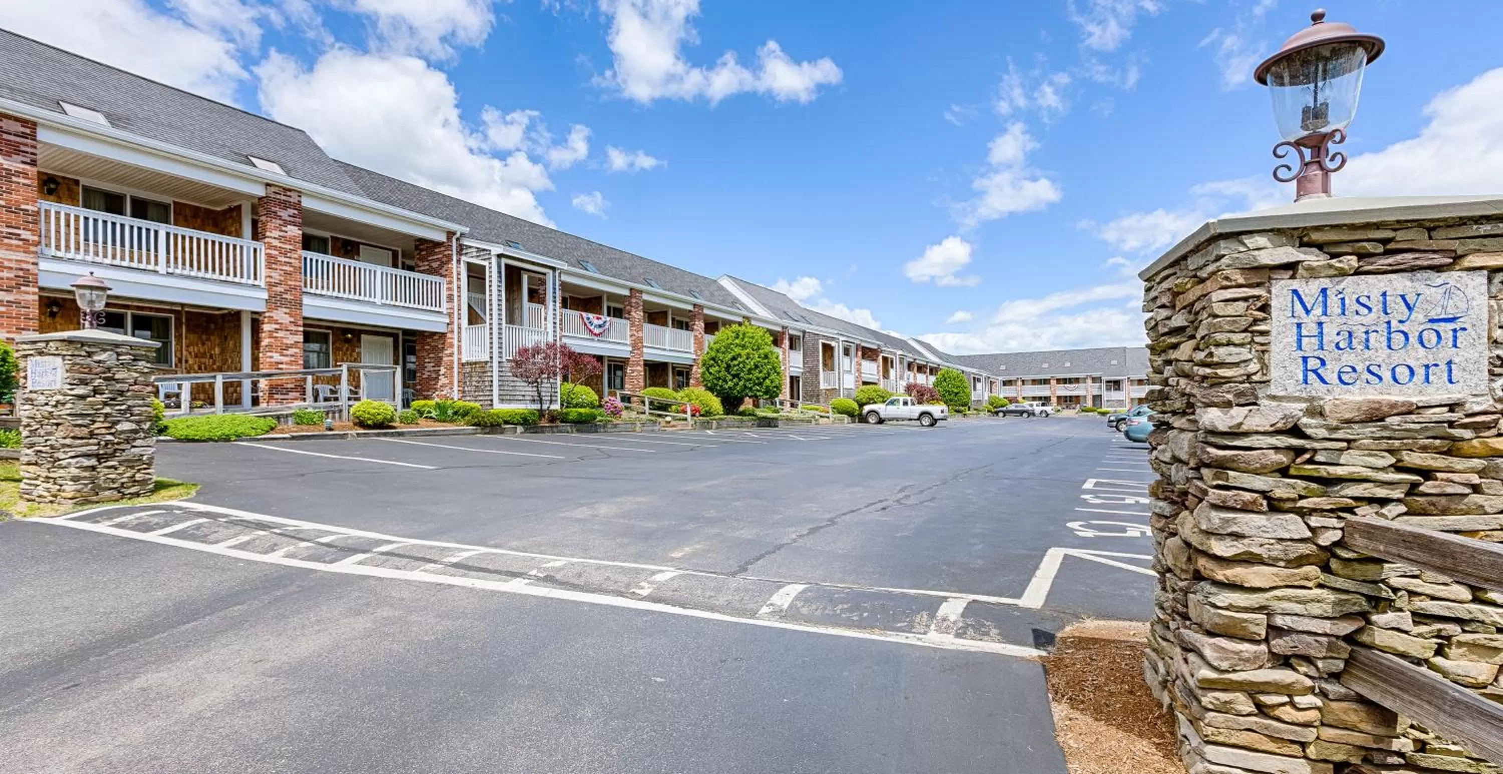 Property building in Misty Harbor Resort