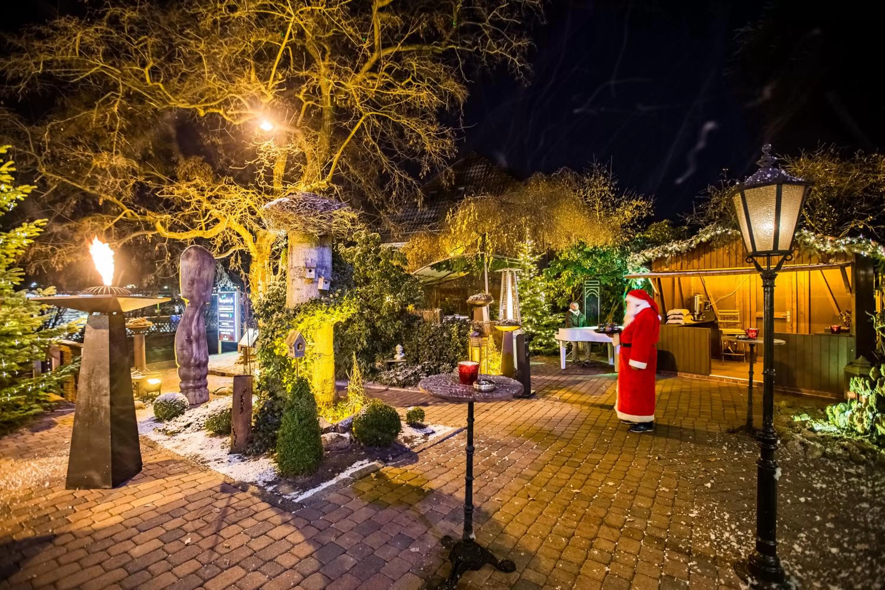 Garden view in Burgdorfs Hotel & Restaurant