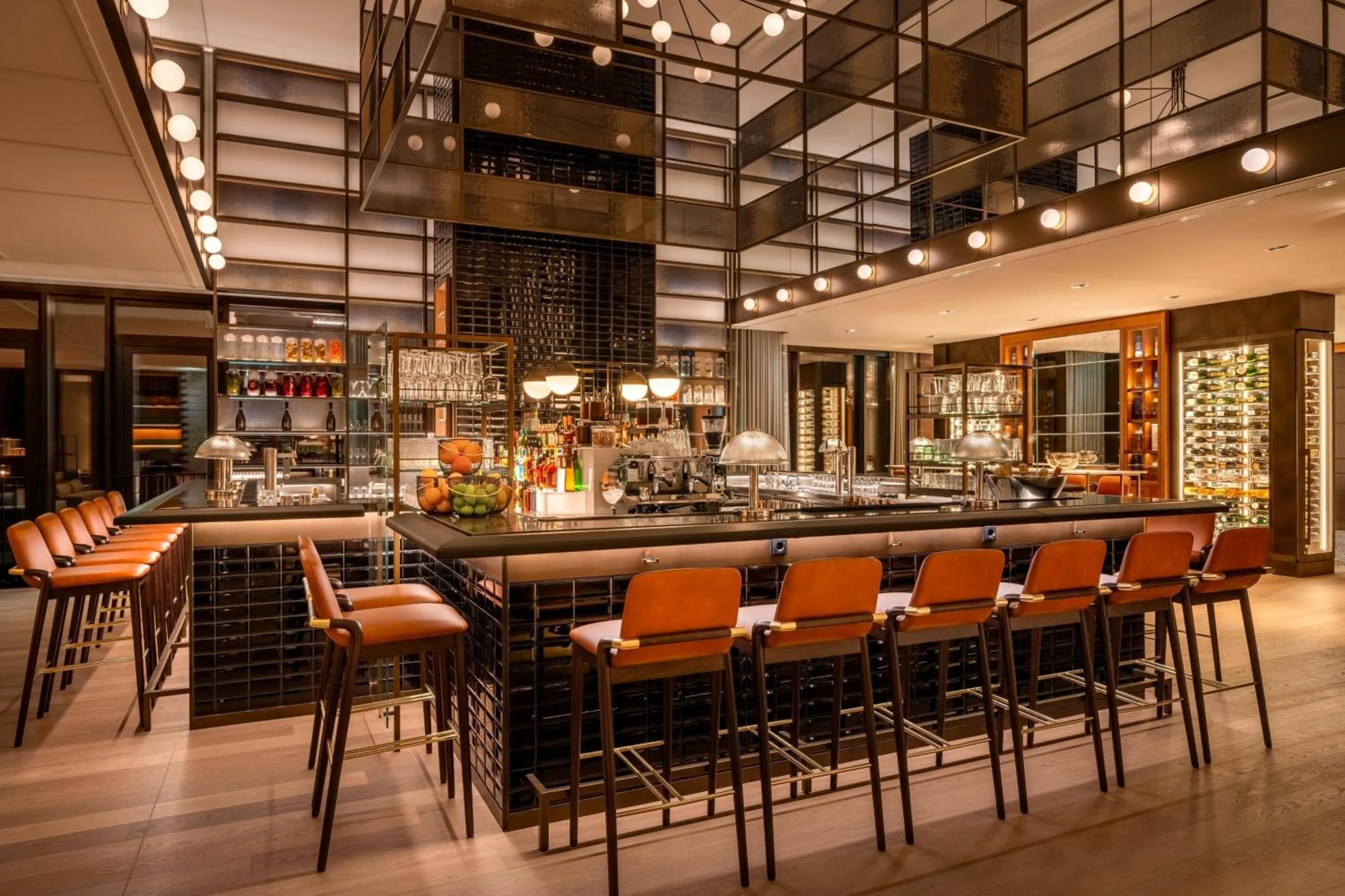 Lounge or bar in Munich Marriott Hotel City West