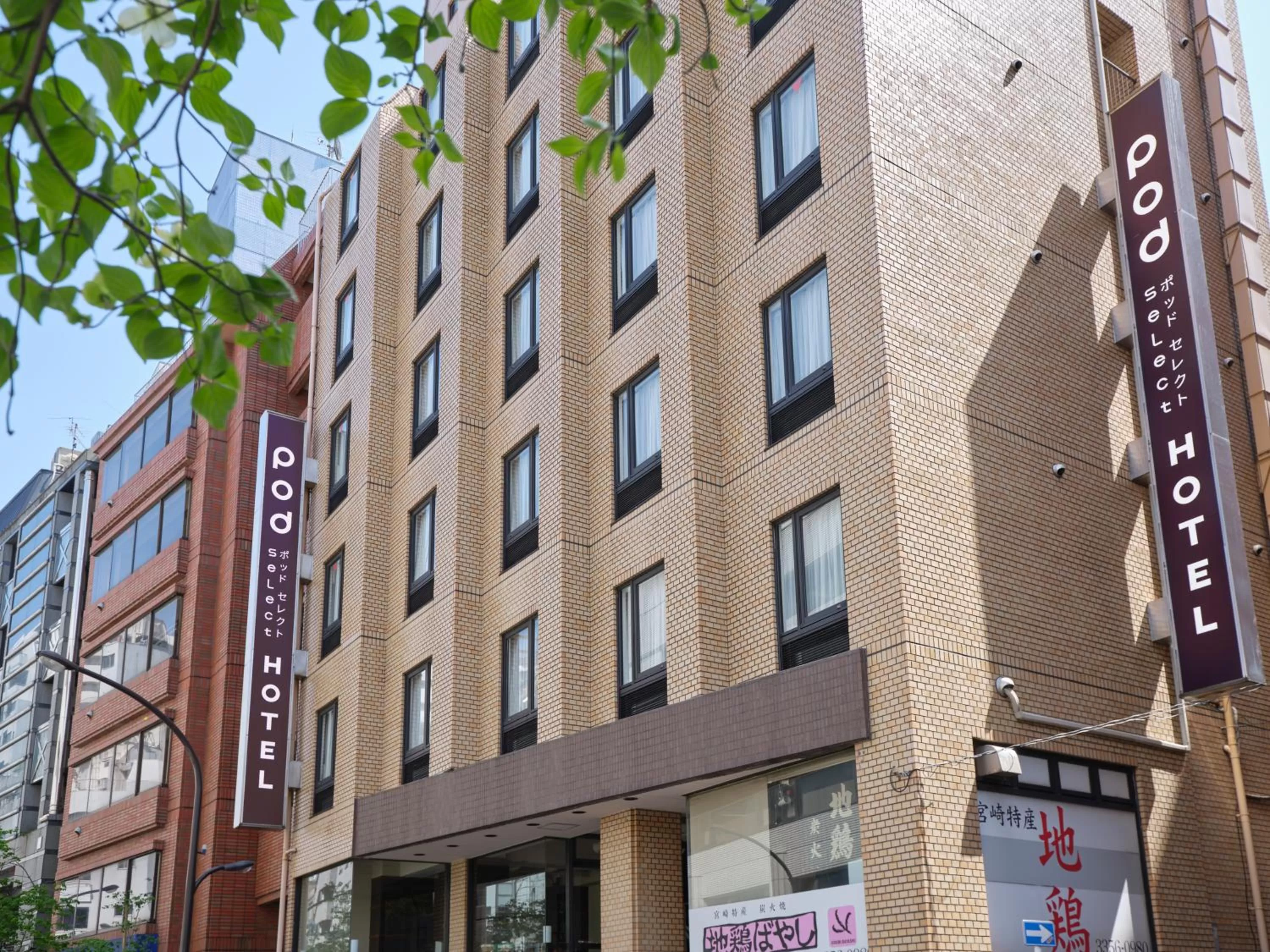 Property building in Pod Select Hotel Shinjuku