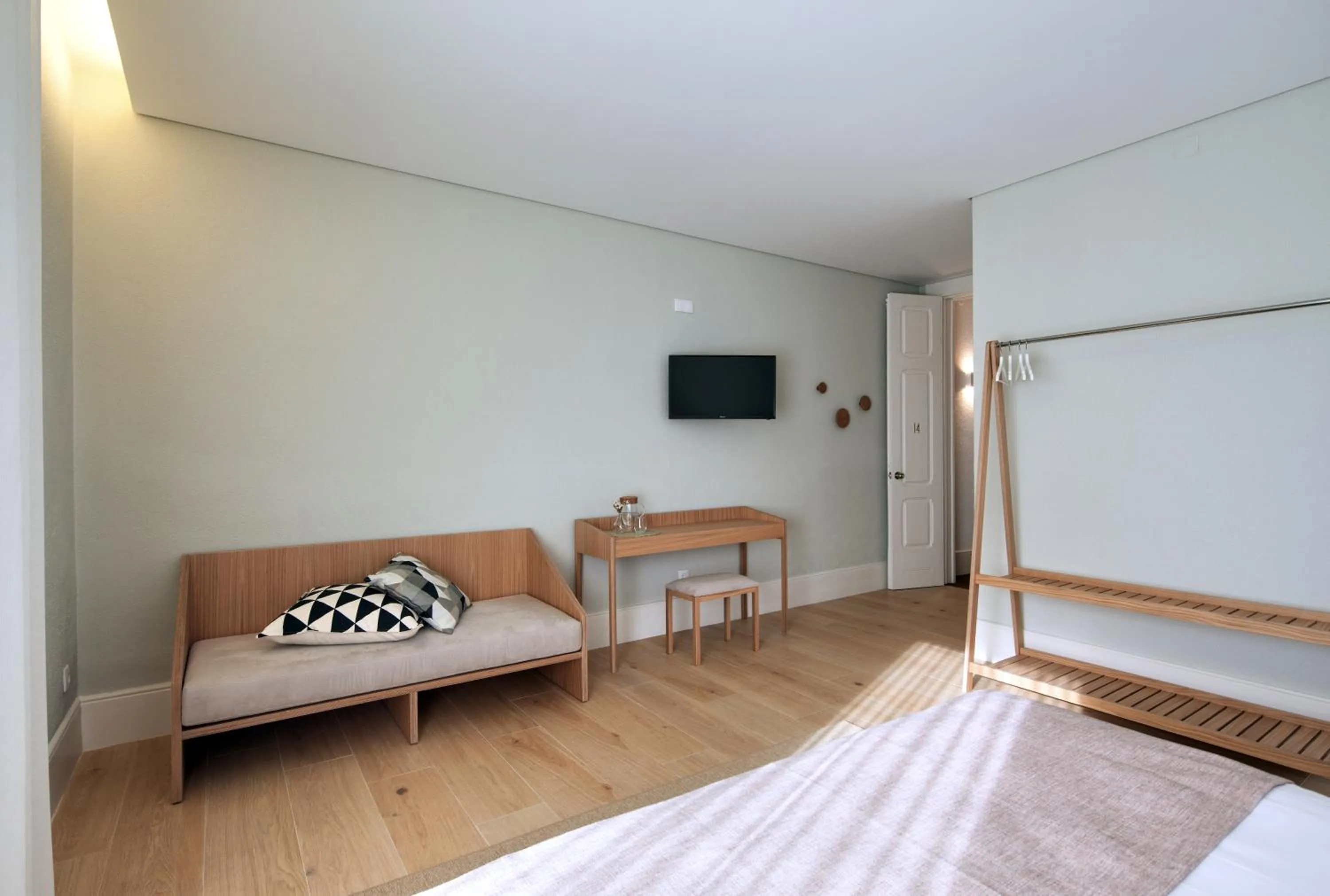 Bed in The Rex Hotel Porto