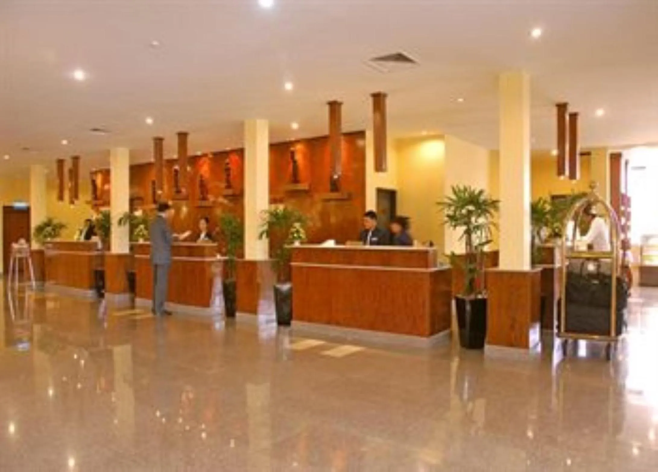 Lobby or reception in Hotel Cambodiana