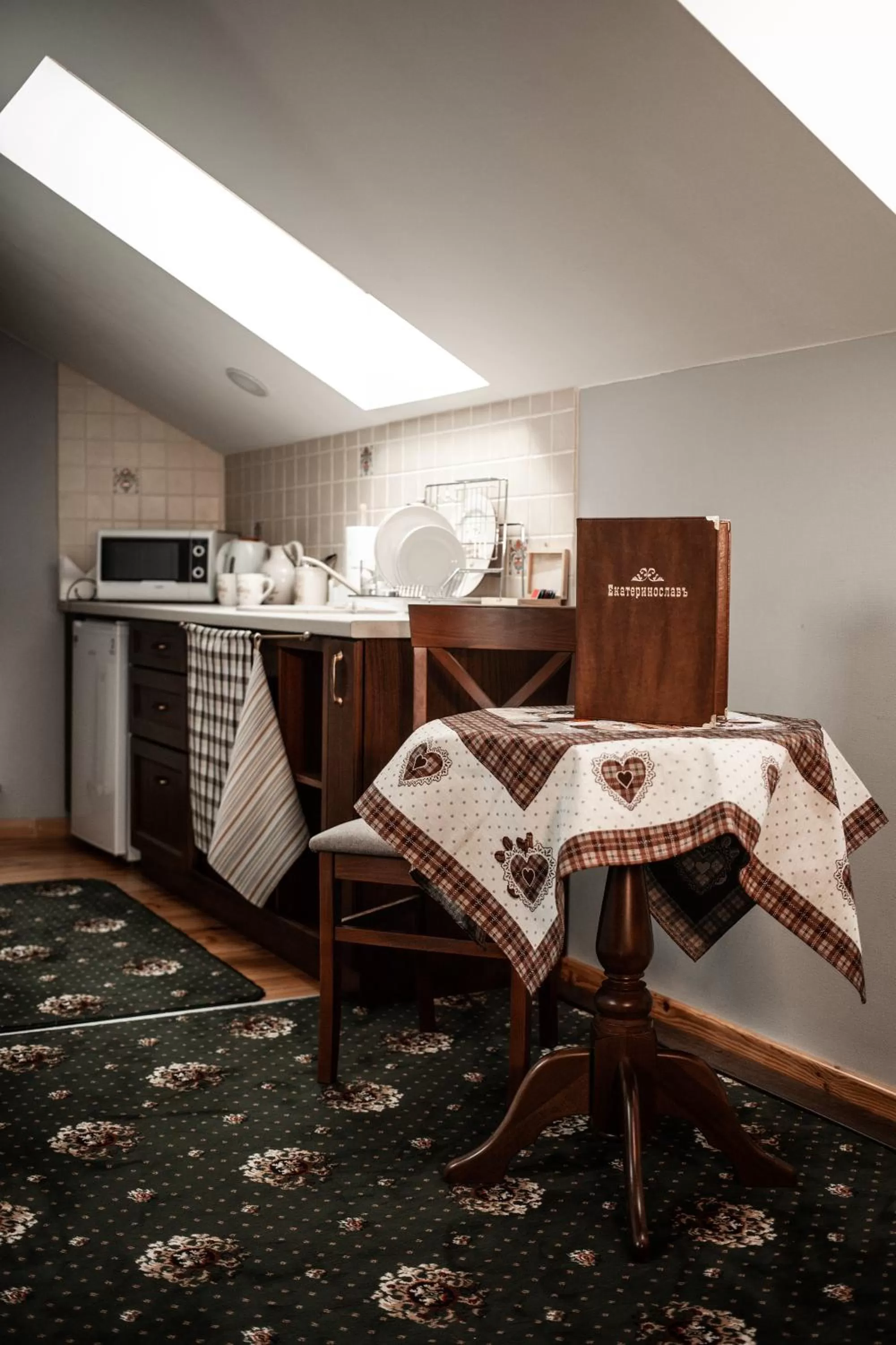 Kitchen or kitchenette in Ekaterinoslav