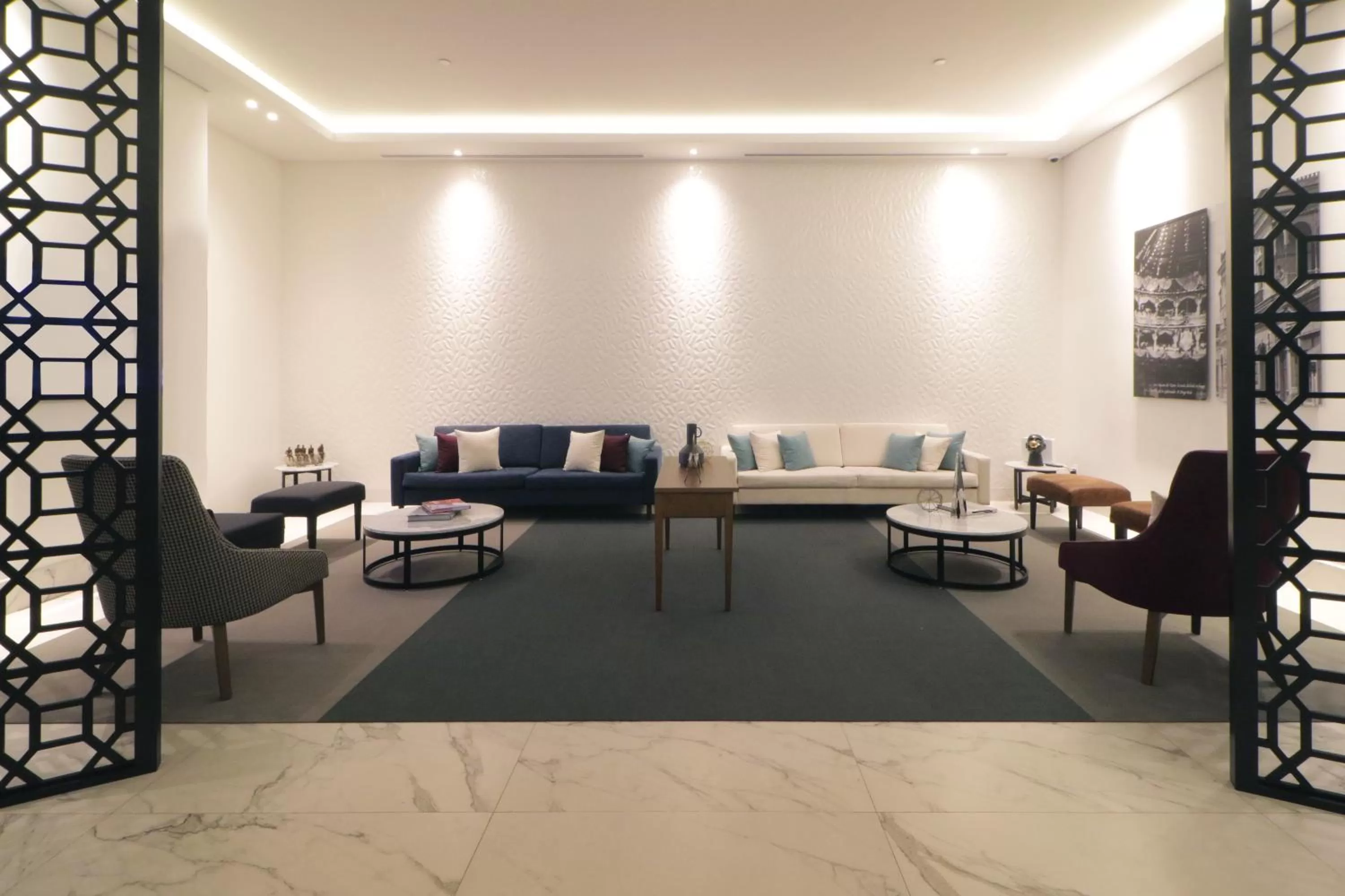 Living room in Culiacan Marriott Hotel