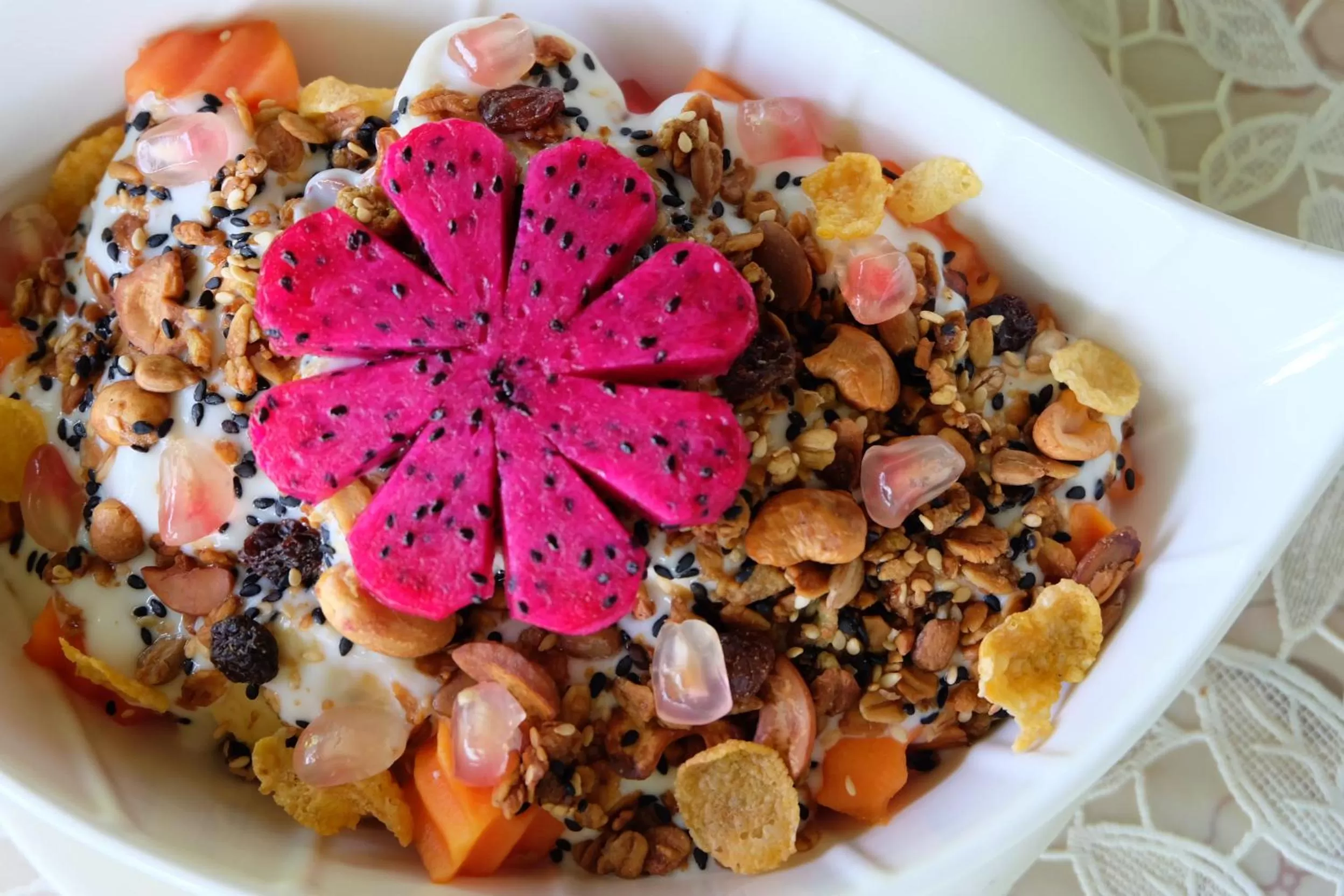 Food close-up in Pura Vida Pai Resort