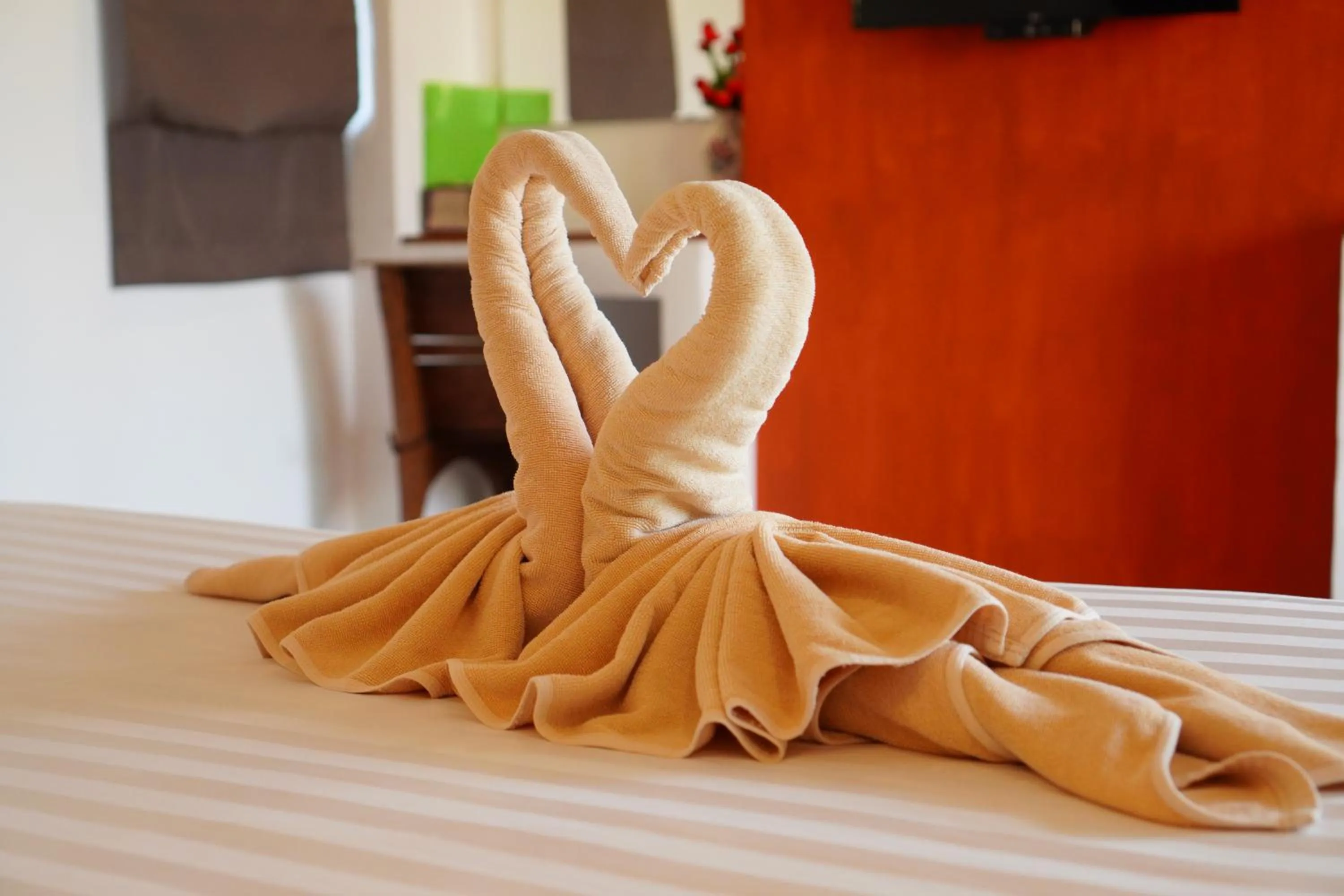 Bed in Green Terrace Resort & Restaurant