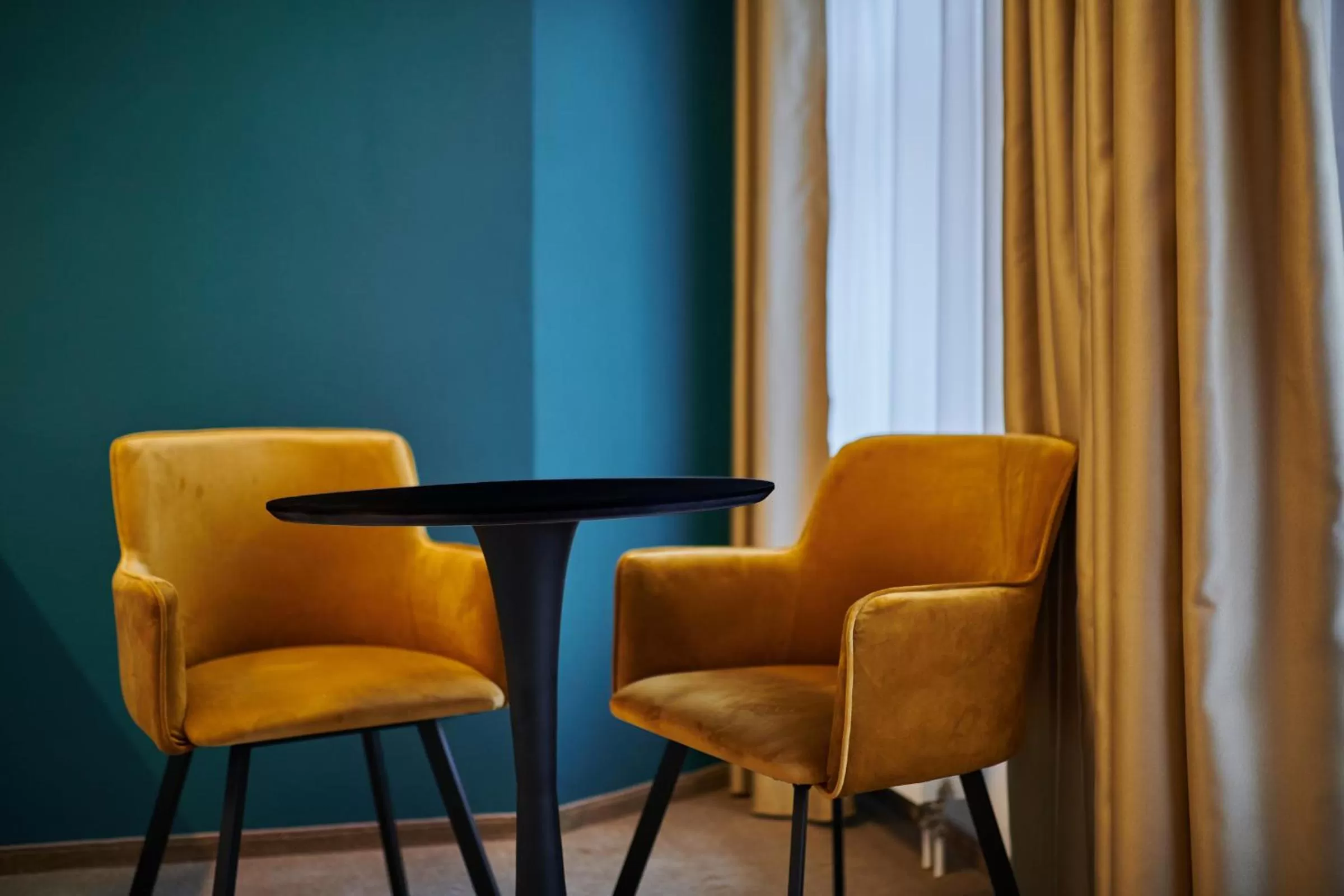 Seating area in Hotel Alfréd a Hermína