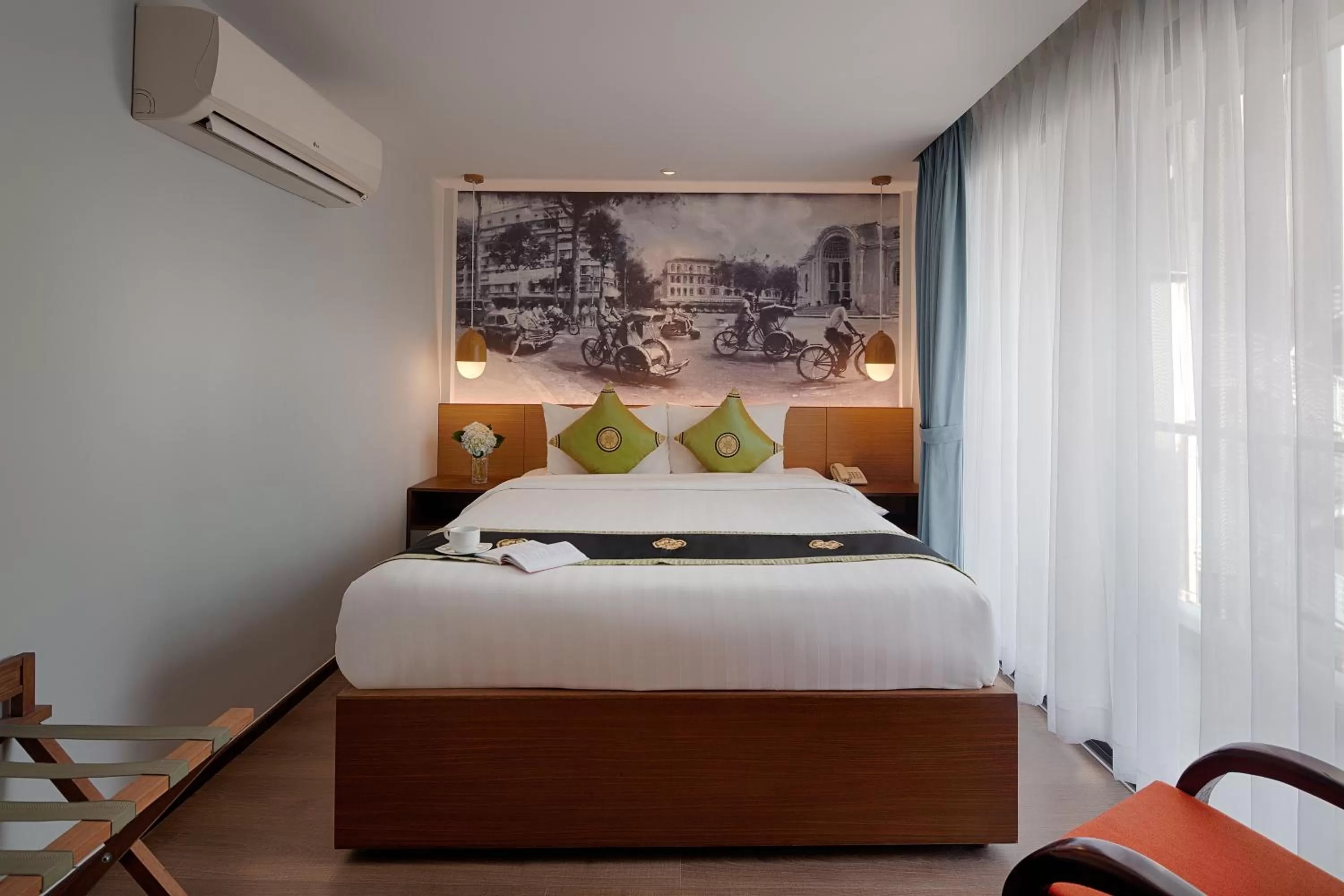 Bedroom, Bed in Little Saigon Boutique Hotel
