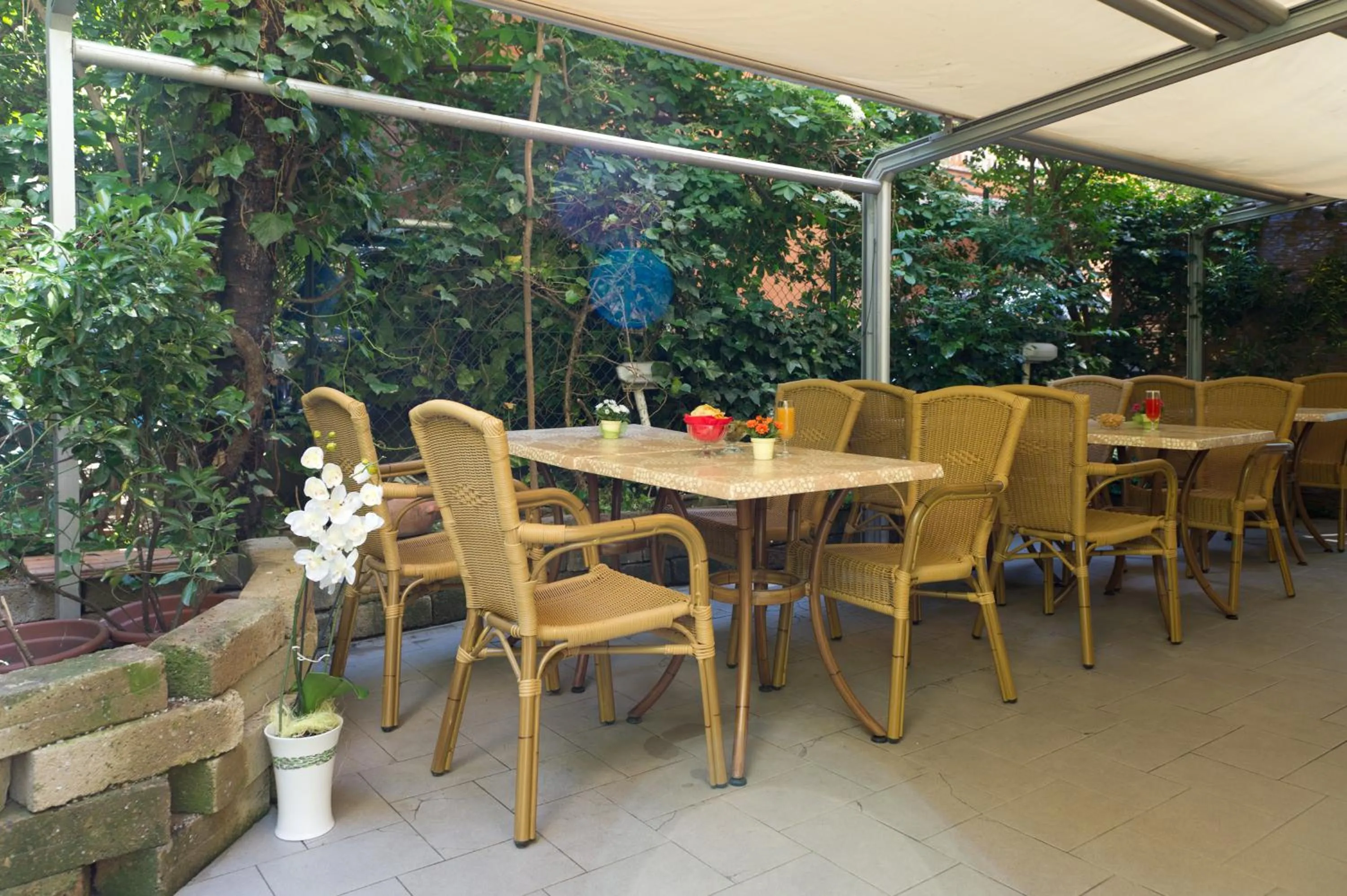 Patio in Hotel St Pierre