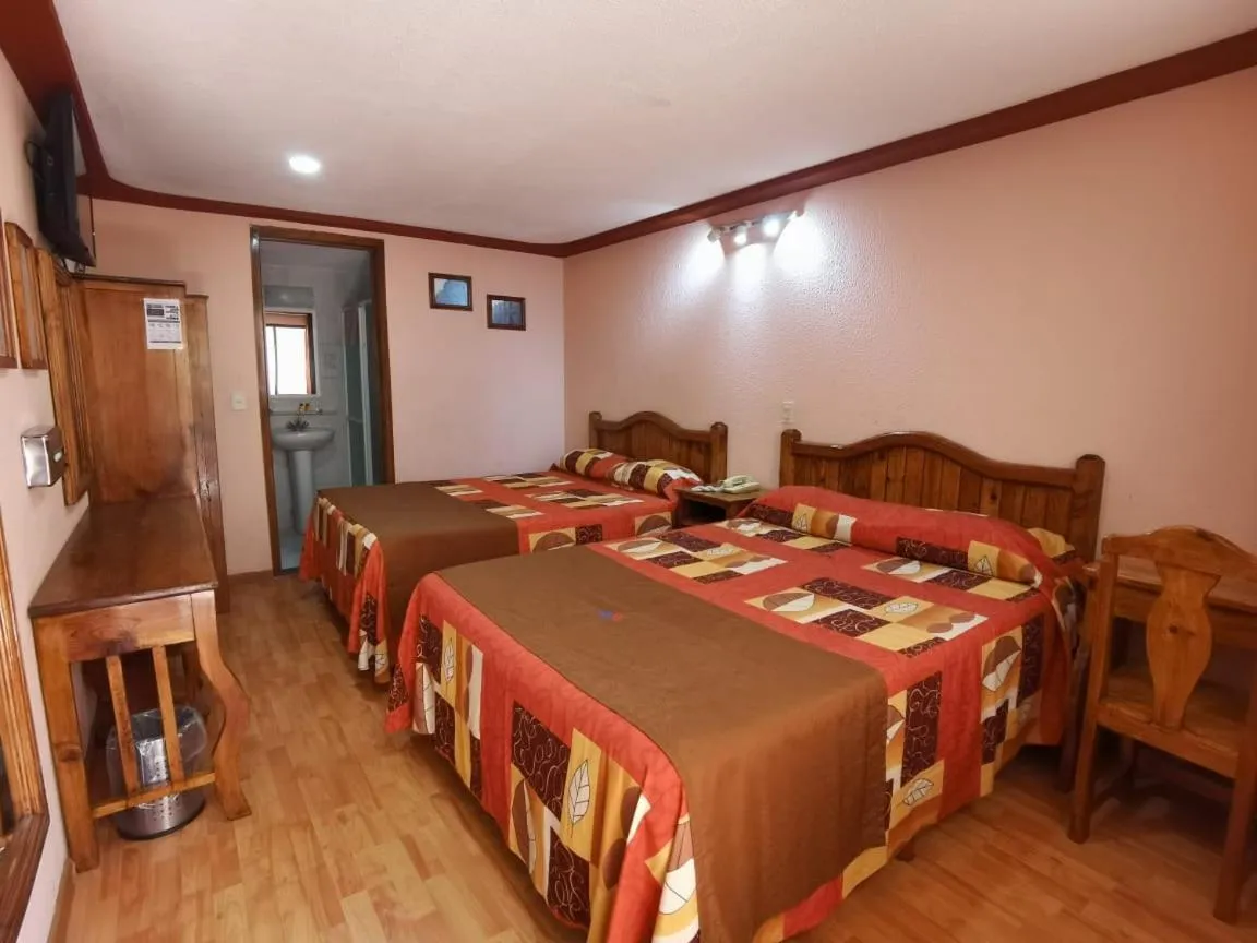 Decorative detail, Bed in Hotel San Angel