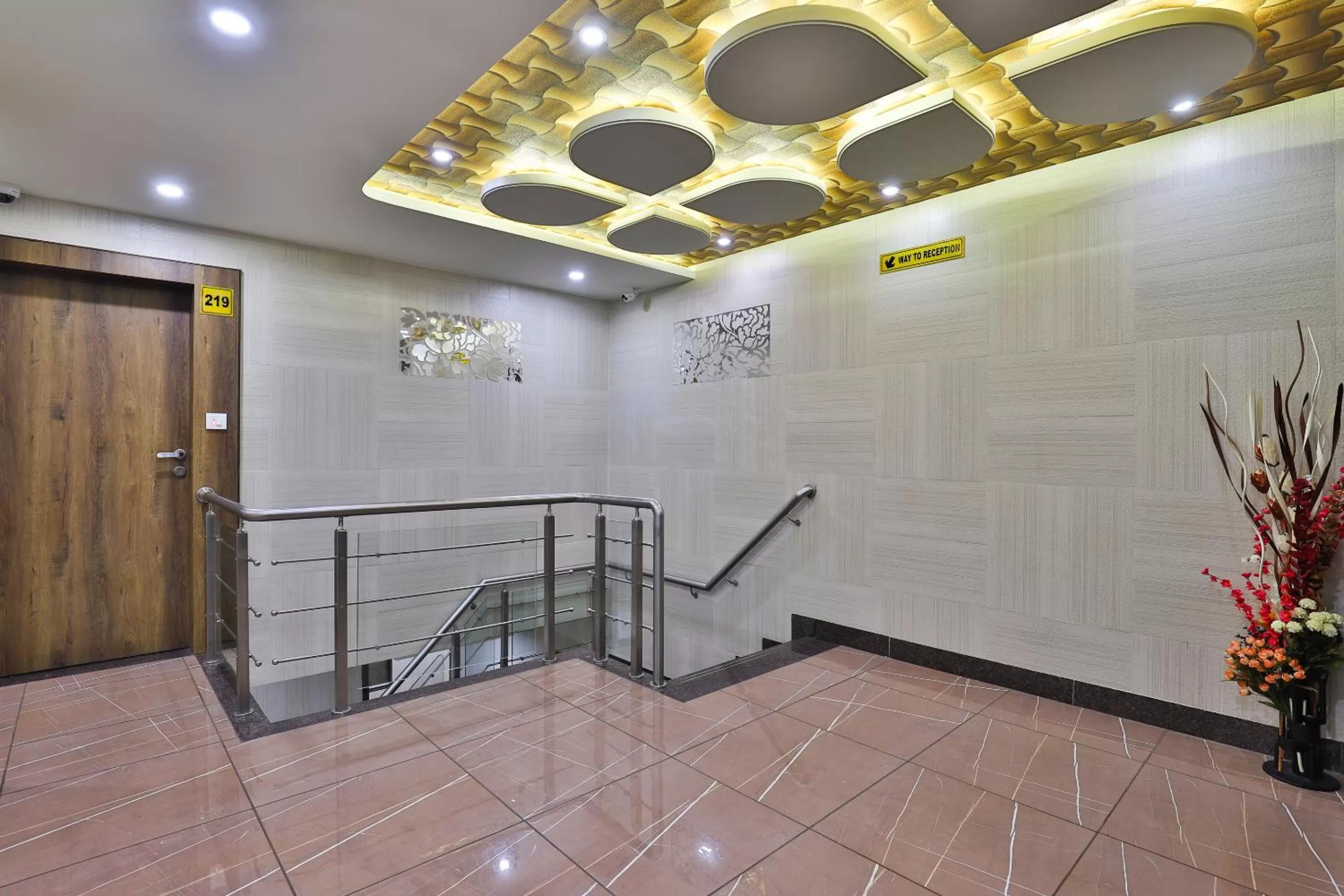 Lobby or reception in Hotel Pearl