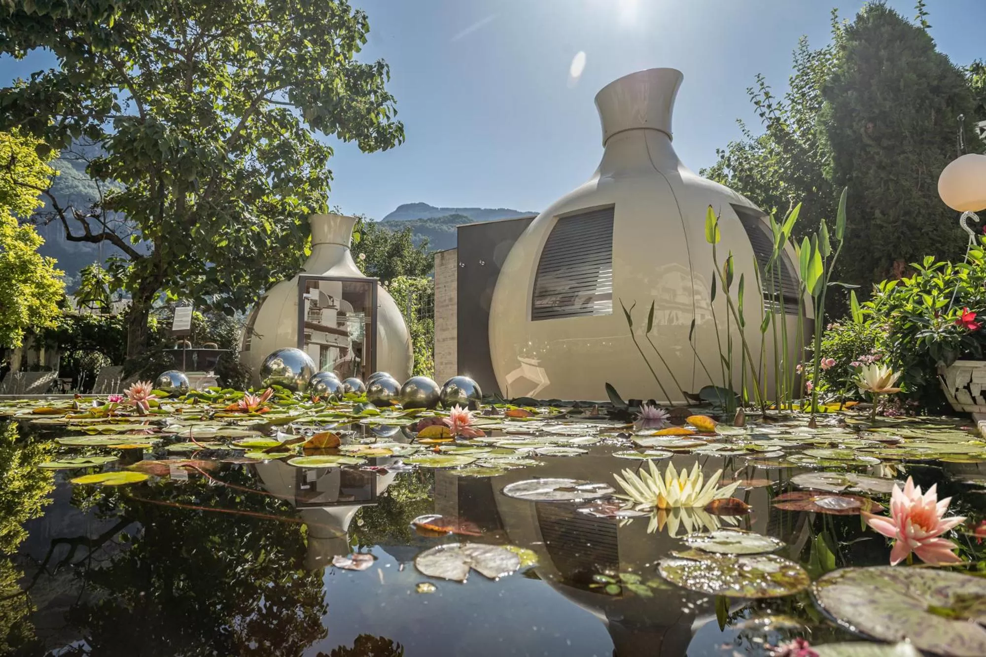 Property building in Hotel Villa Groff