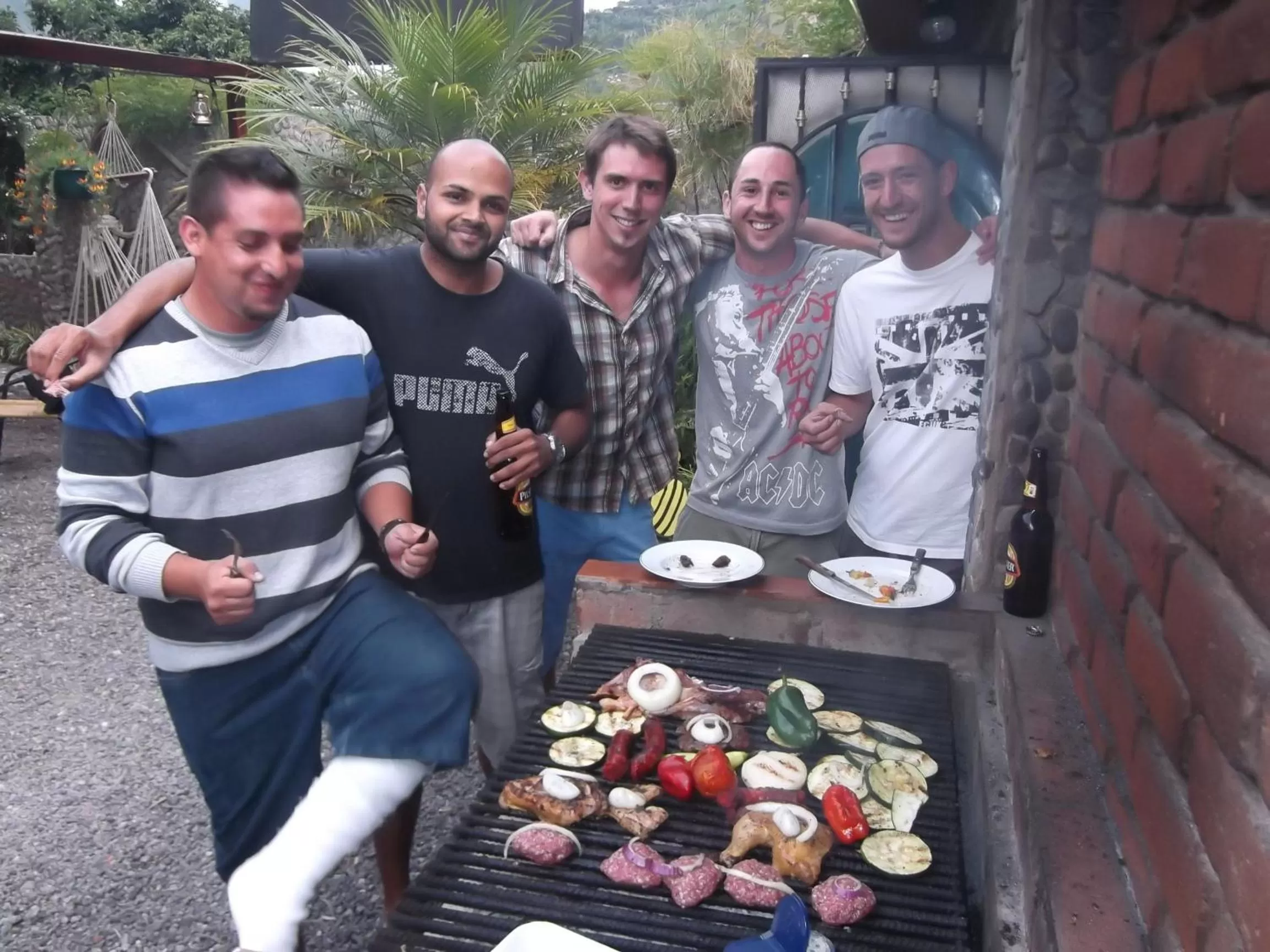 BBQ facilities, Guests in La Casa del Molino Blanco B&B