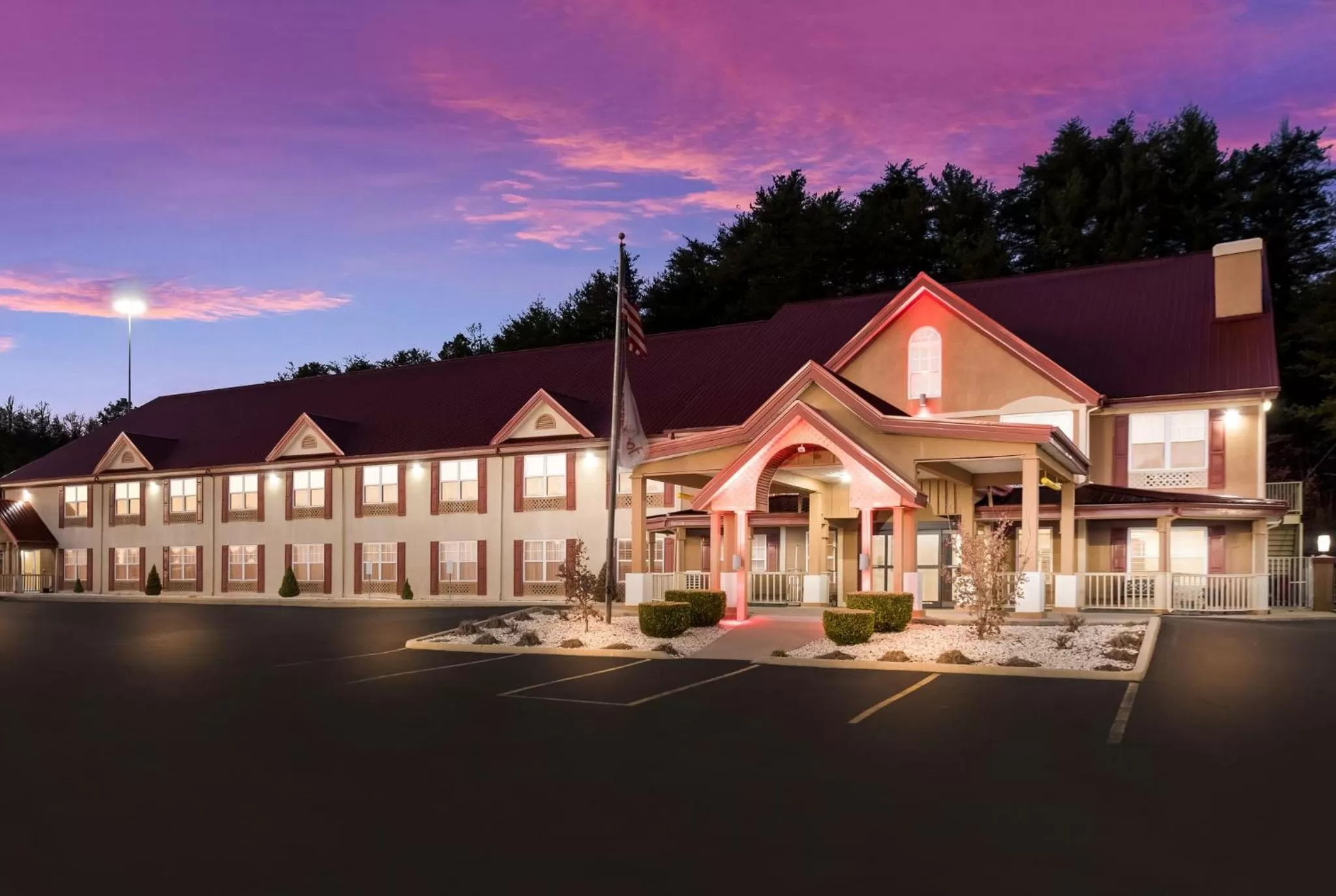 Property building in Red Roof Inn & Suites Corbin