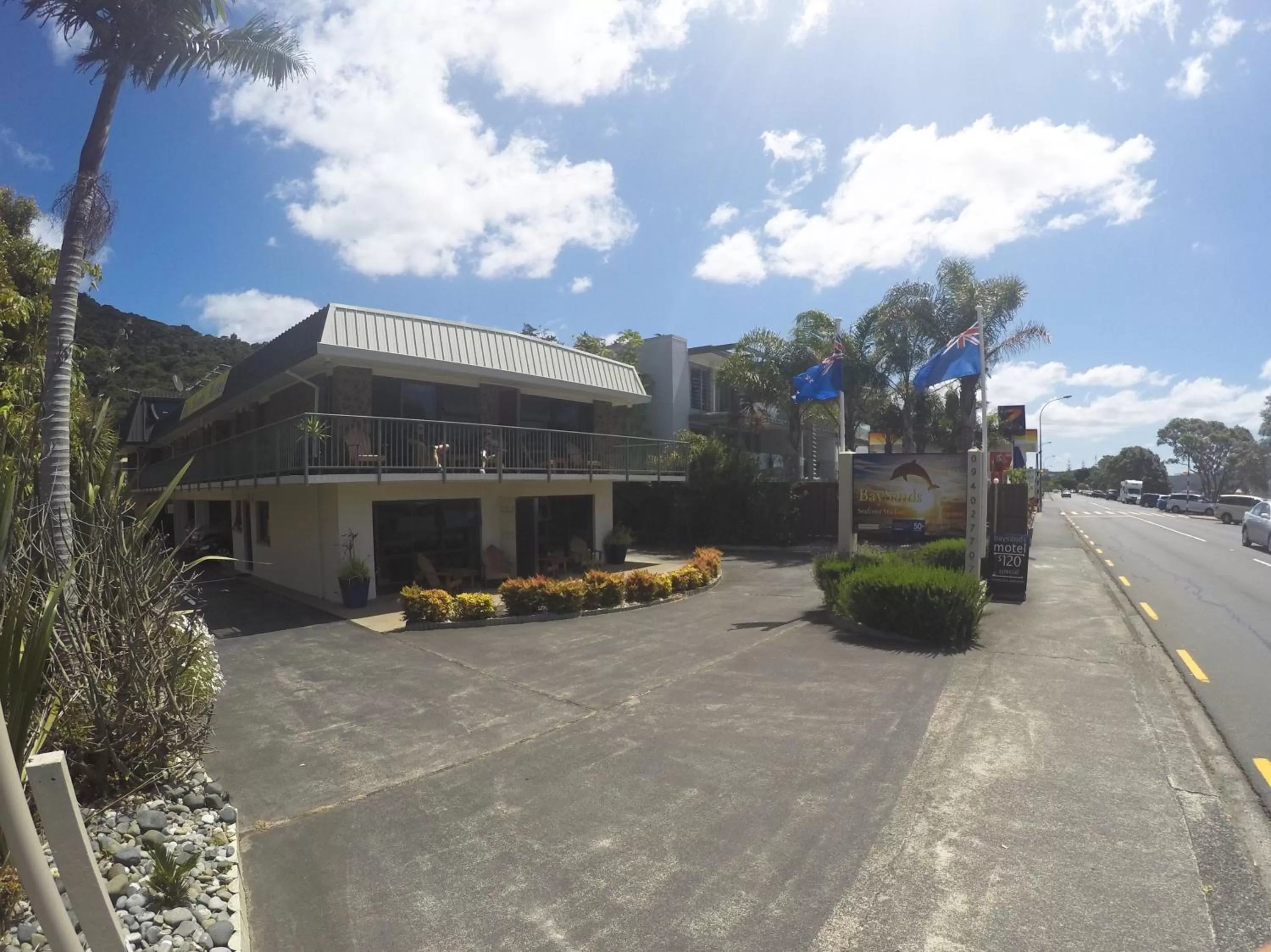 On site in Bay Sands Seafront Studios