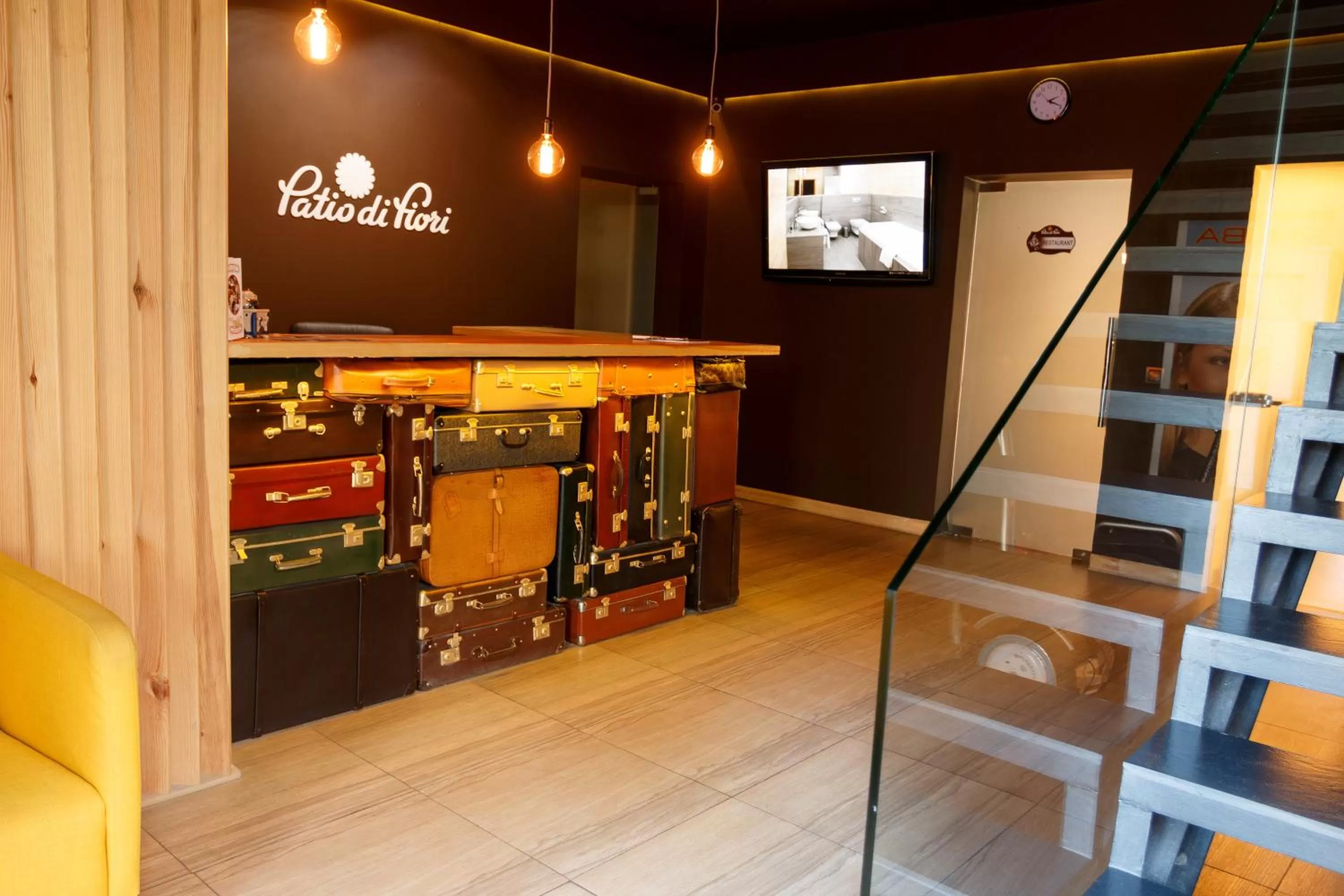 Lobby or reception in Patio di Fiori