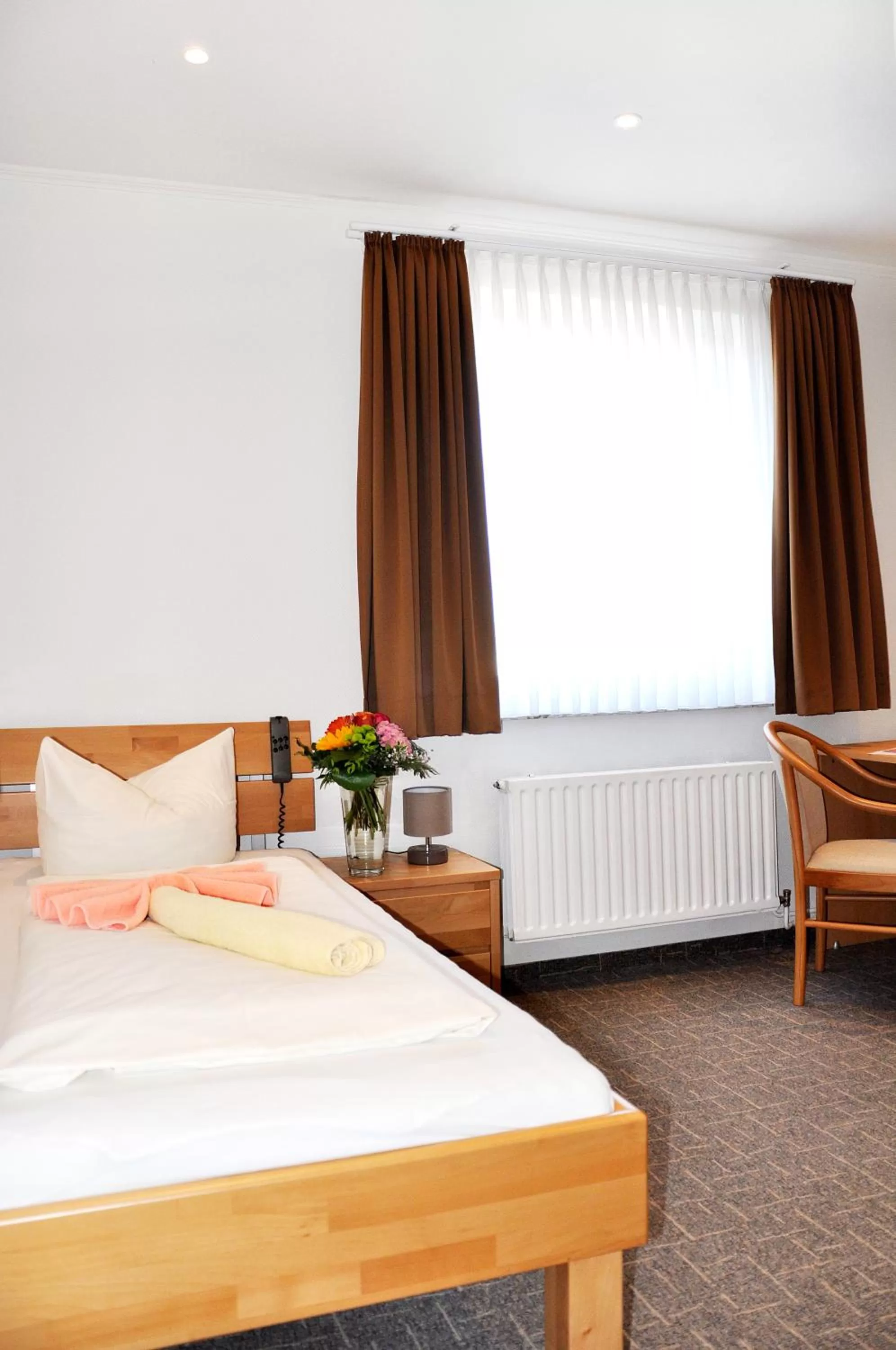 Decorative detail, Bed in Hotel Atlantik