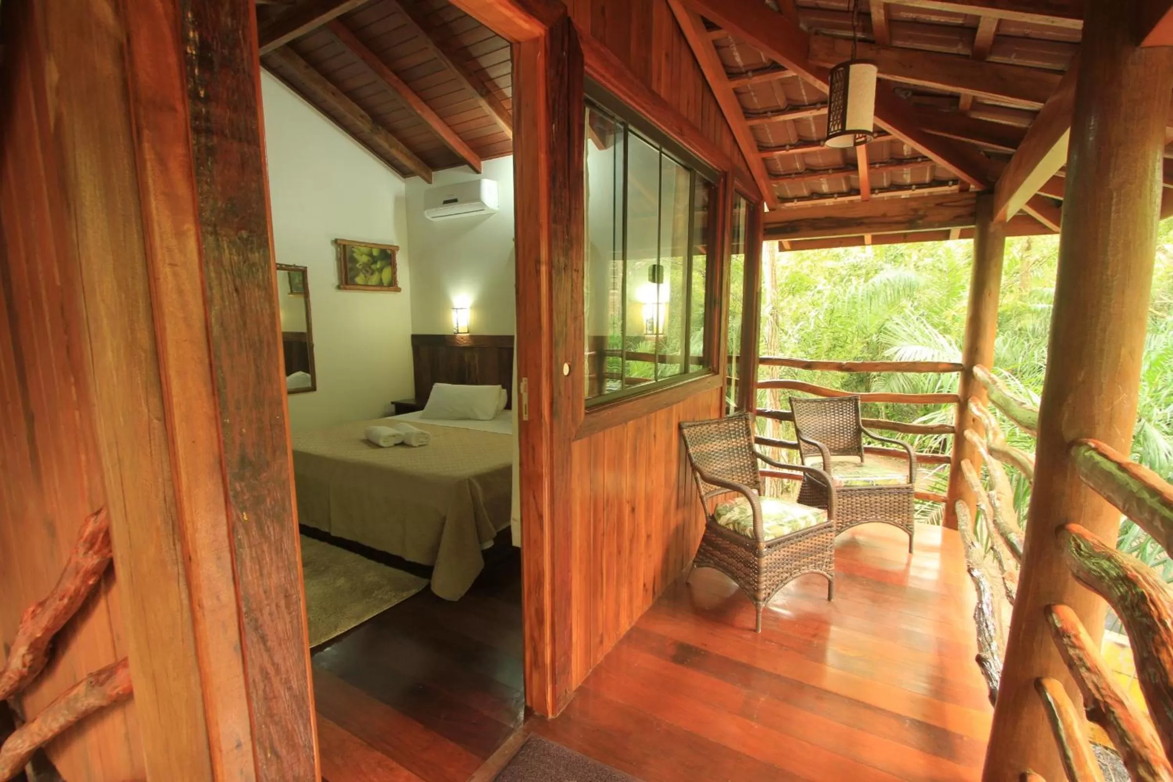 Bed in Hotel Cabanas