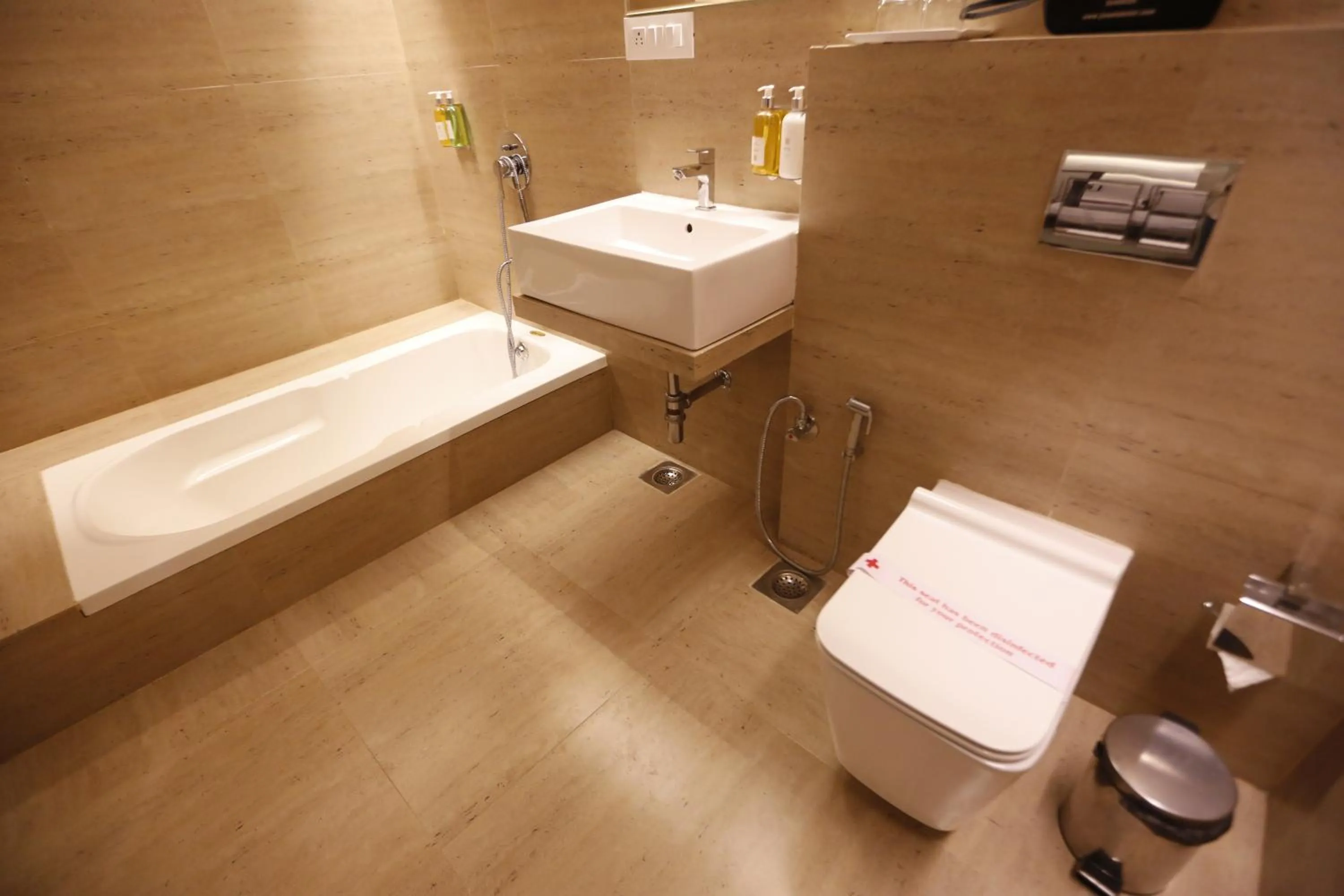 Shower in Jivanta Shirdi