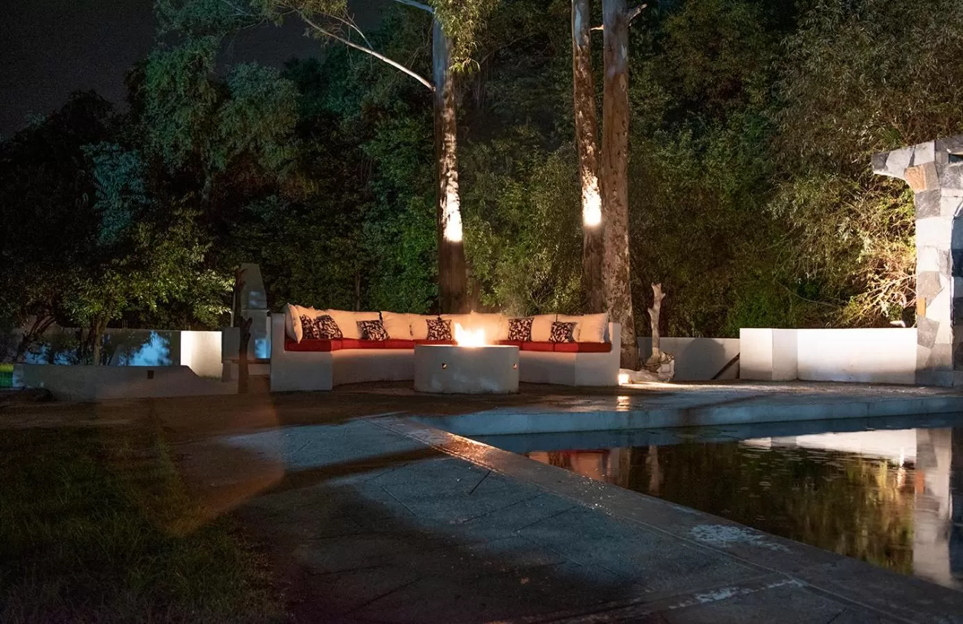 Patio, Swimming Pool in Hotel Rio Atlixco