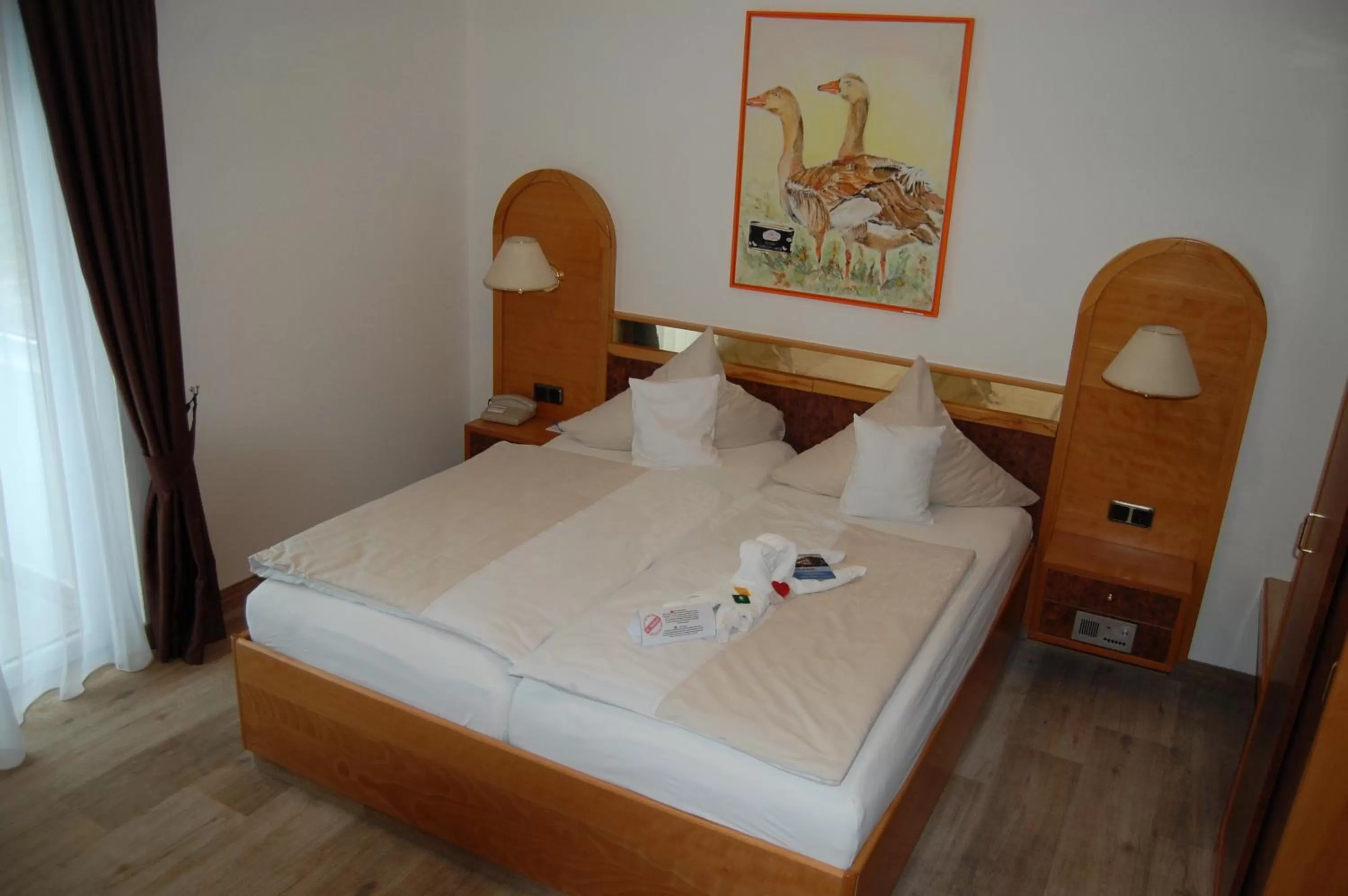 Bed in Hotel Friesengeist