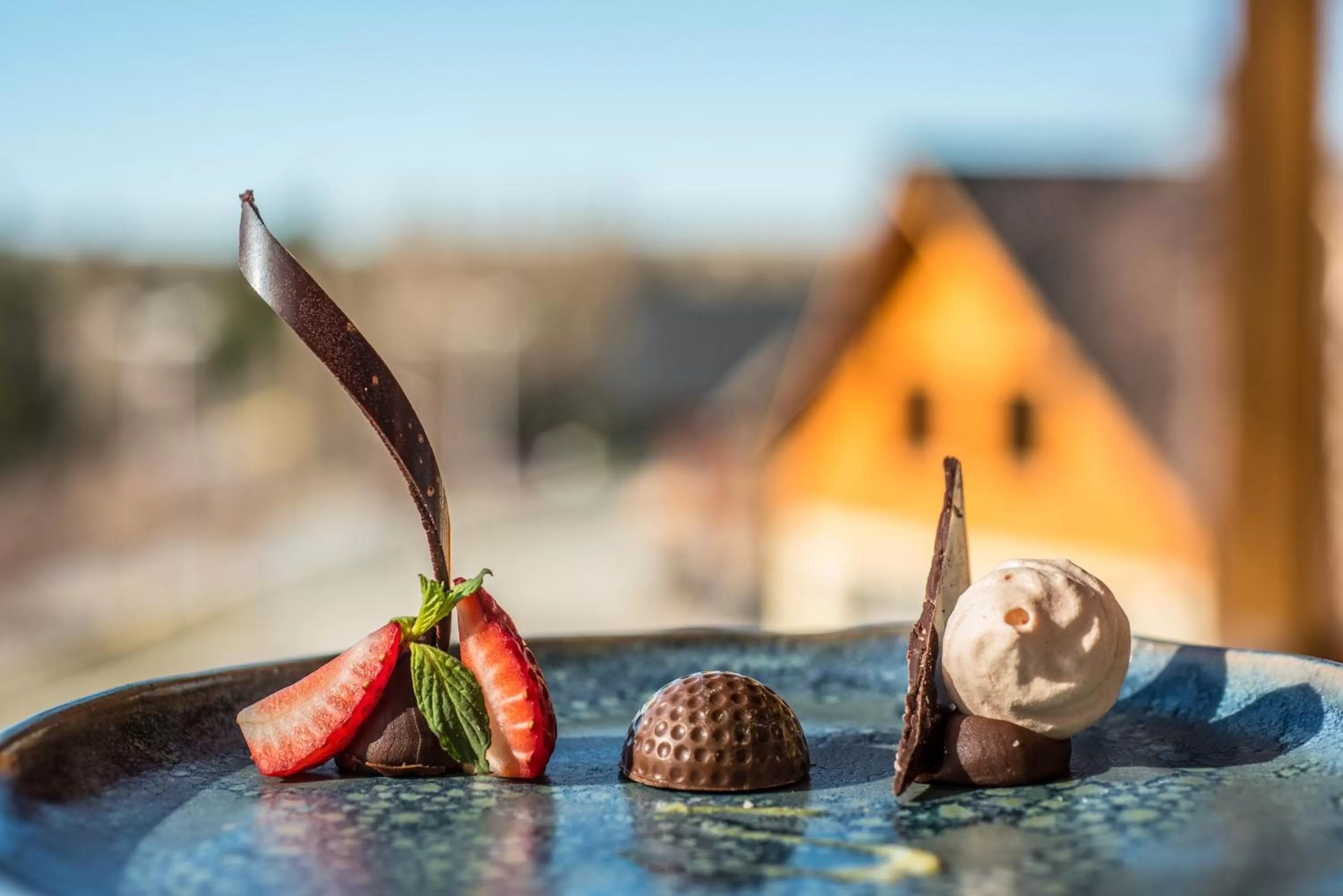 Food and drinks in Mirador del Lago Hotel