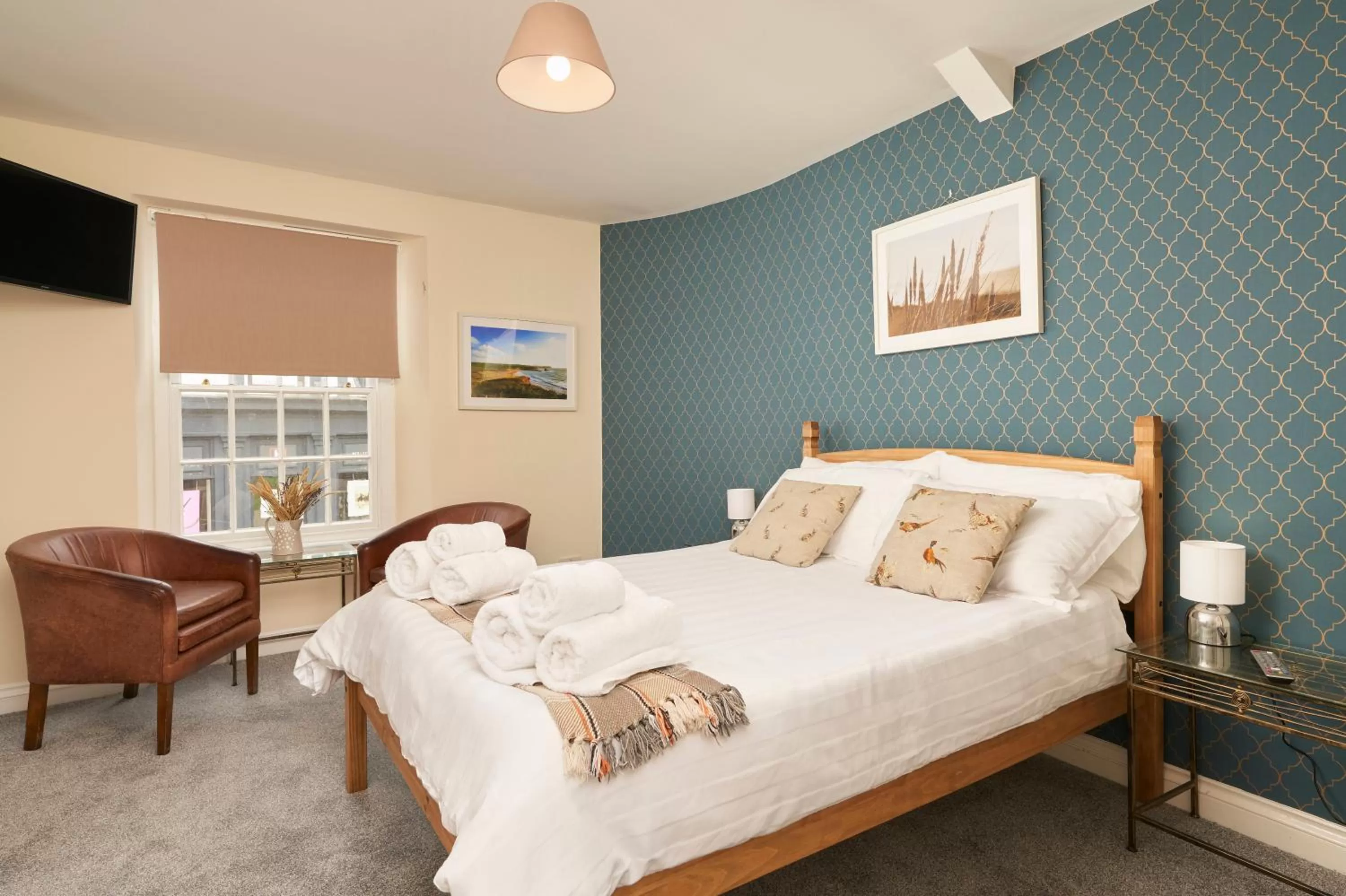 Bedroom in The White Hart Hotel