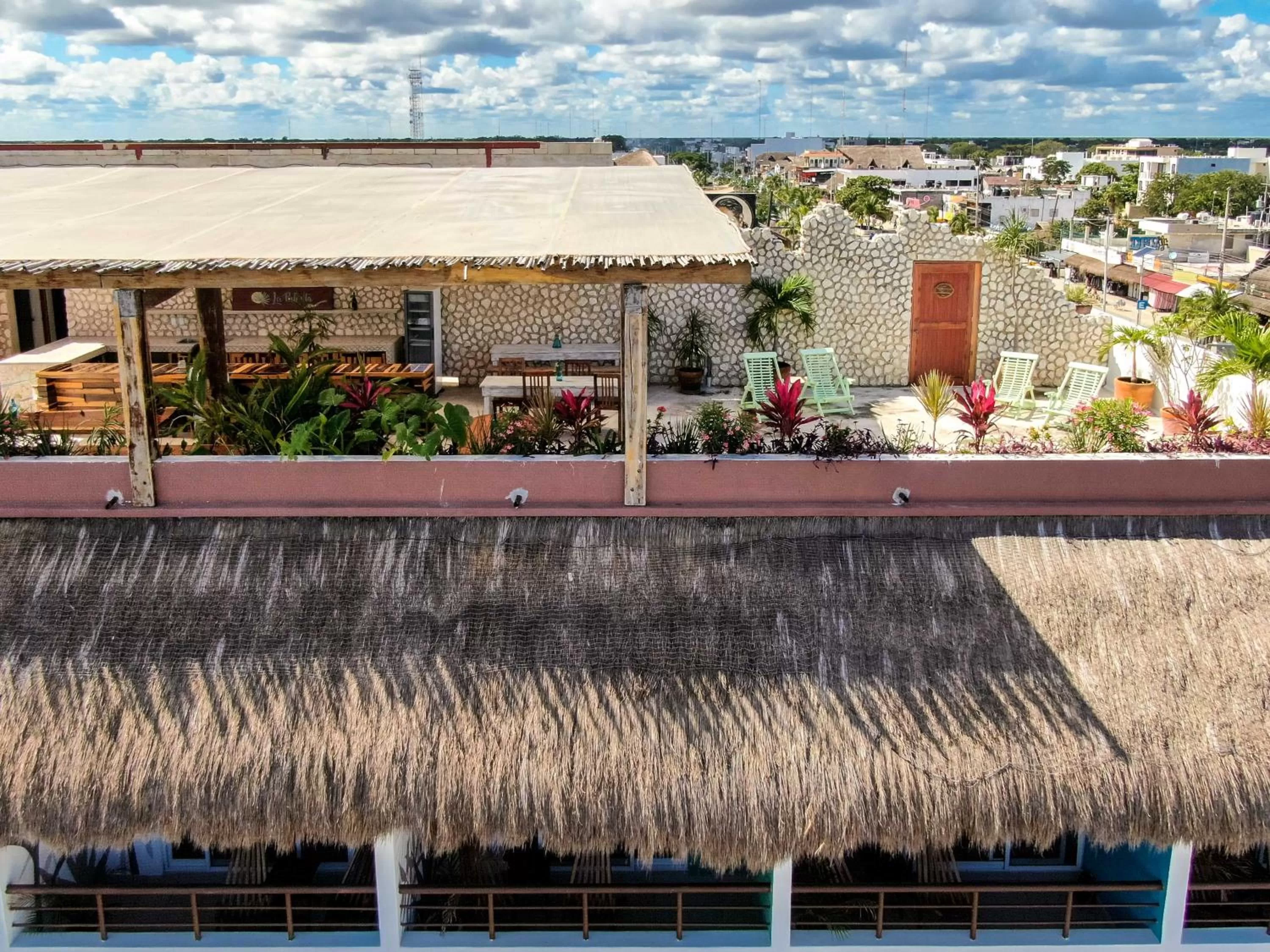 Balcony/Terrace in La Palmita Budget Boutique Hotel