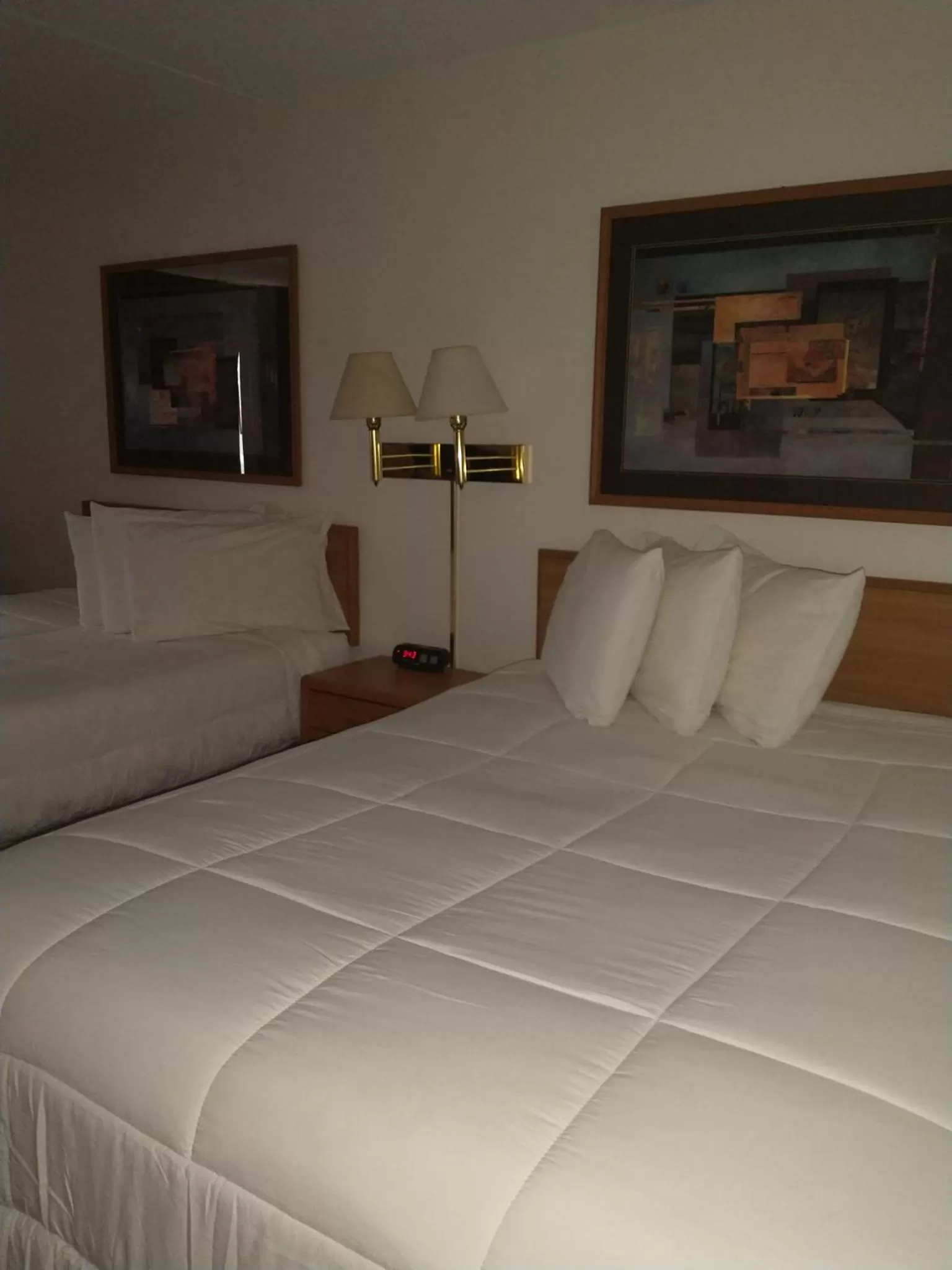 Bed in Sauk River Inn & Suites, a Travelodge by Wyndham