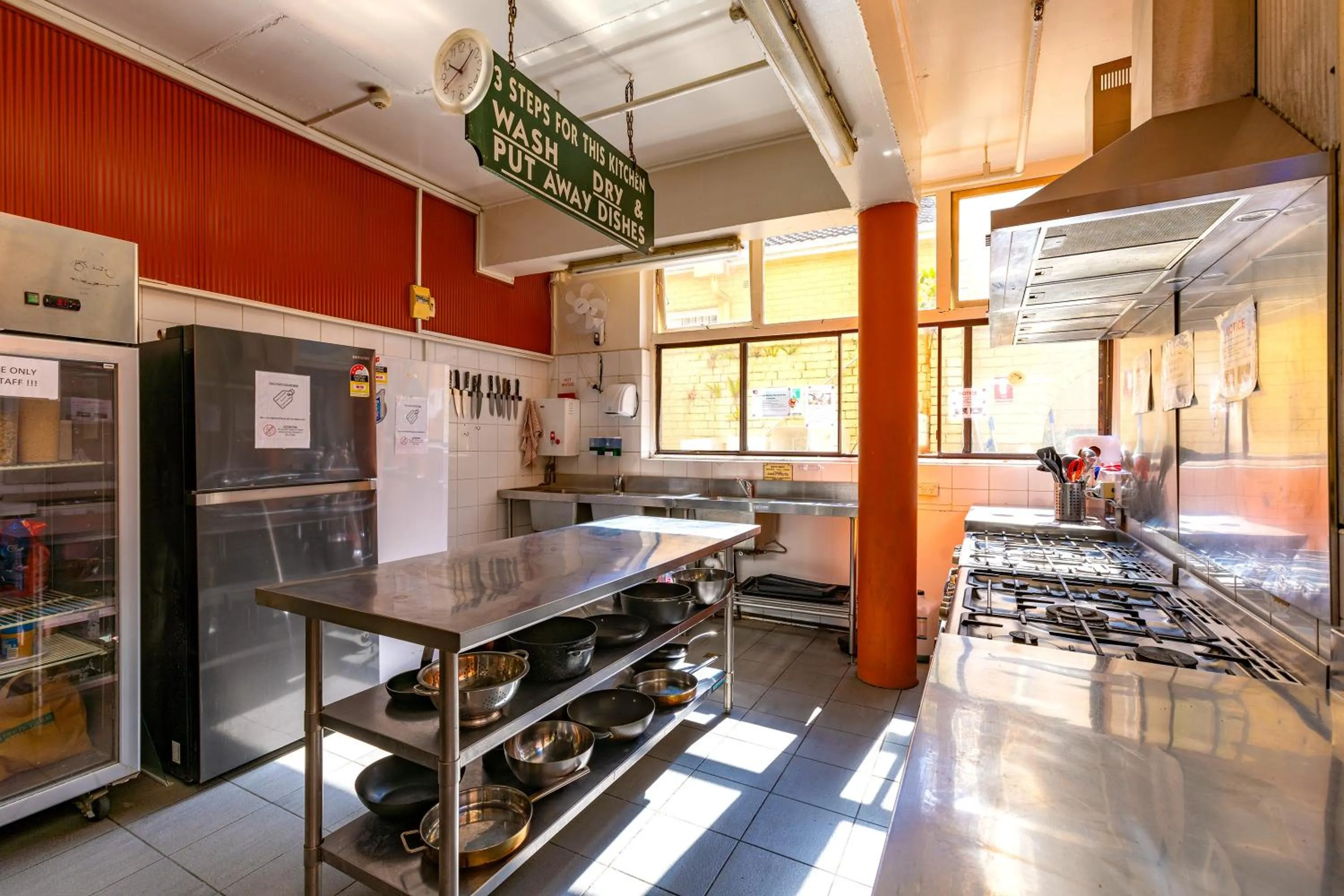 Dining area in Original Backpackers