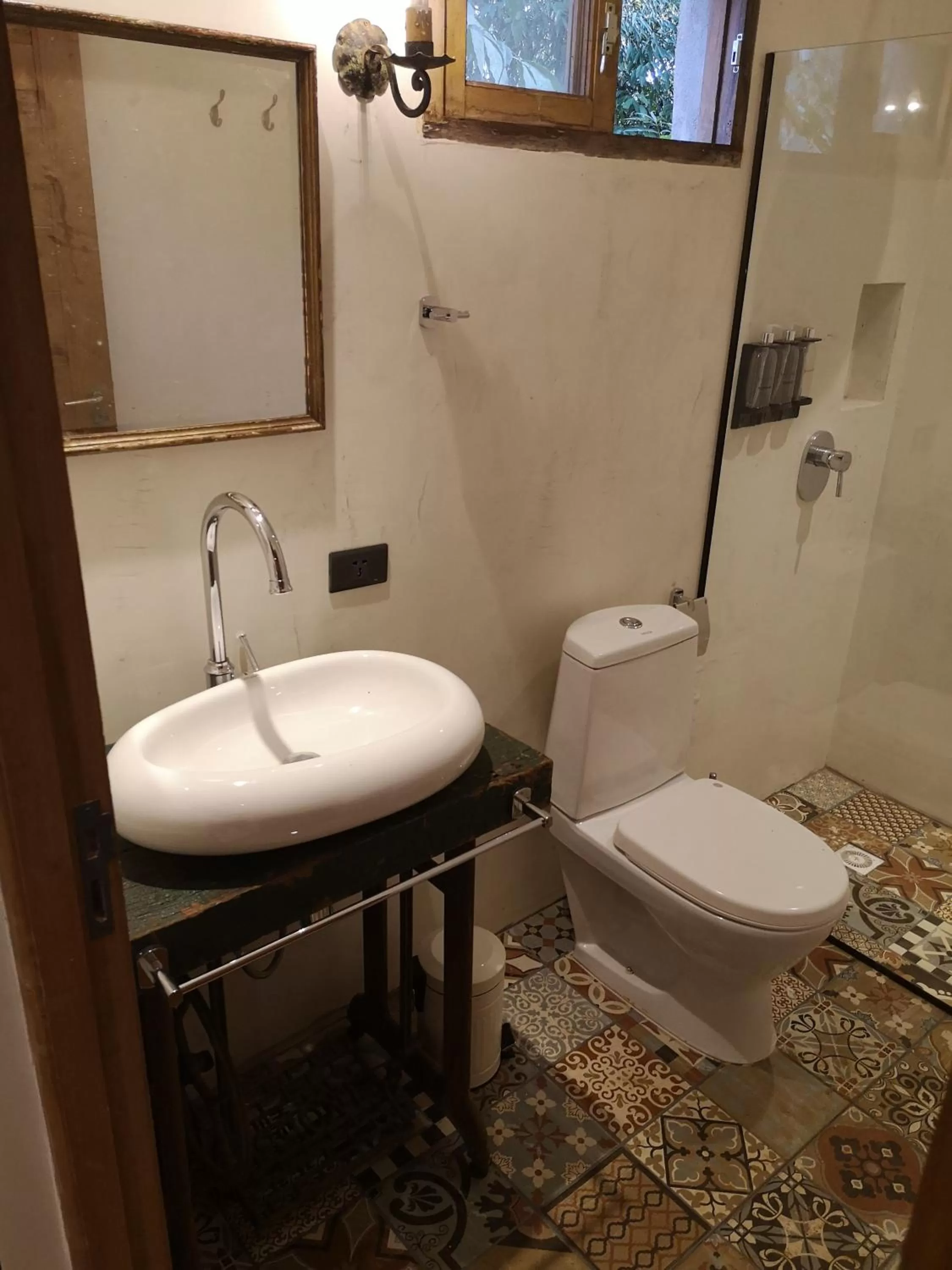 Bathroom in Rincón Escondido B&B