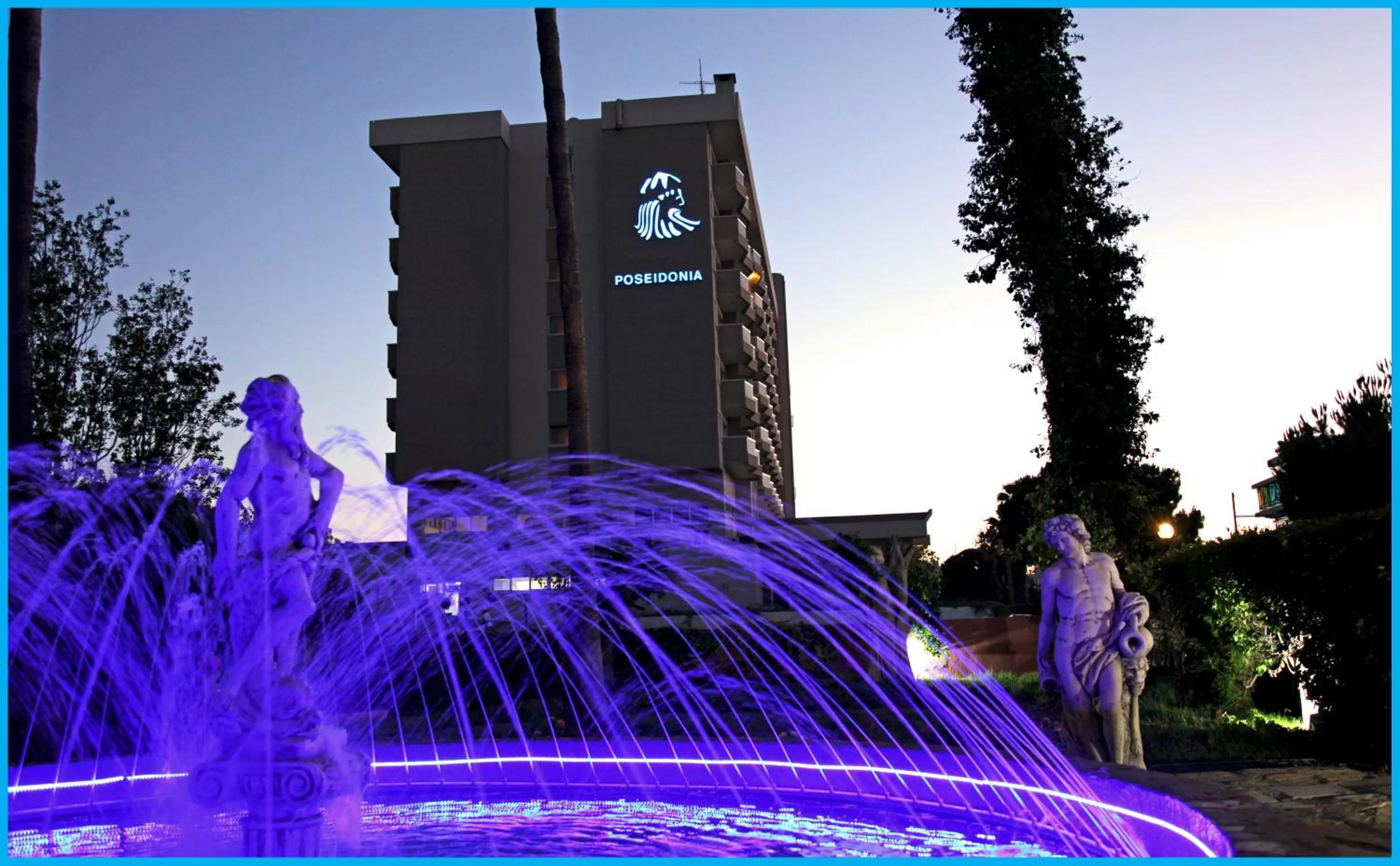 Facade/entrance in Poseidonia Beach Hotel