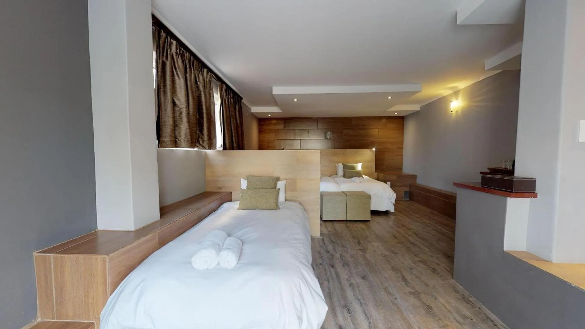 Bed in Port View Guest House