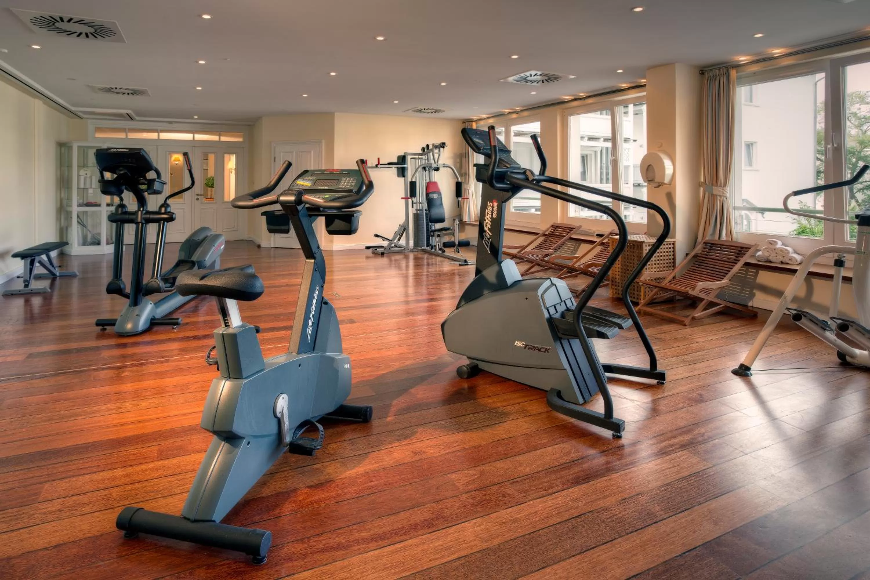 Fitness centre/facilities in Hotel Vier Jahreszeiten Binz