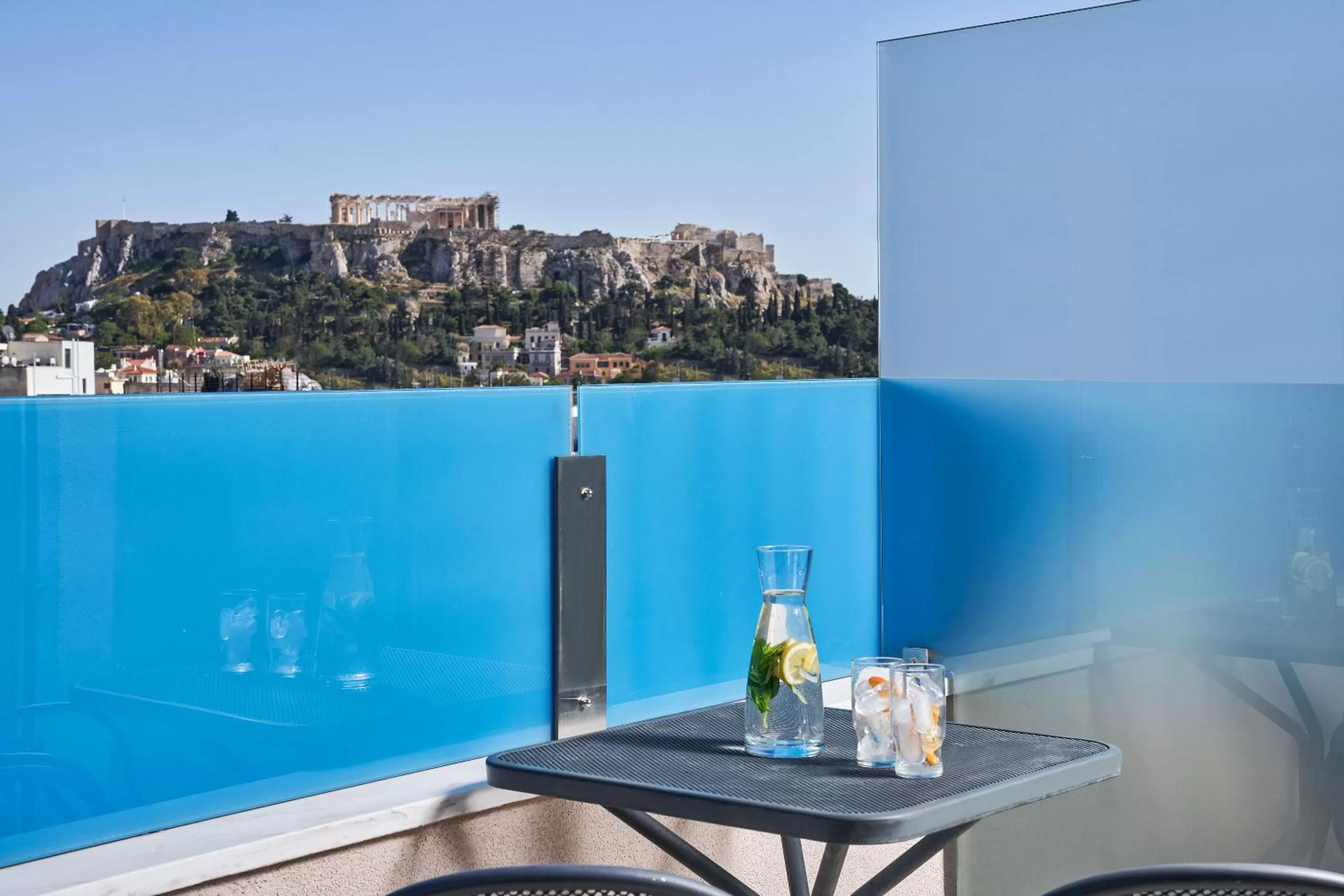 Balcony/Terrace in Arion Athens Hotel