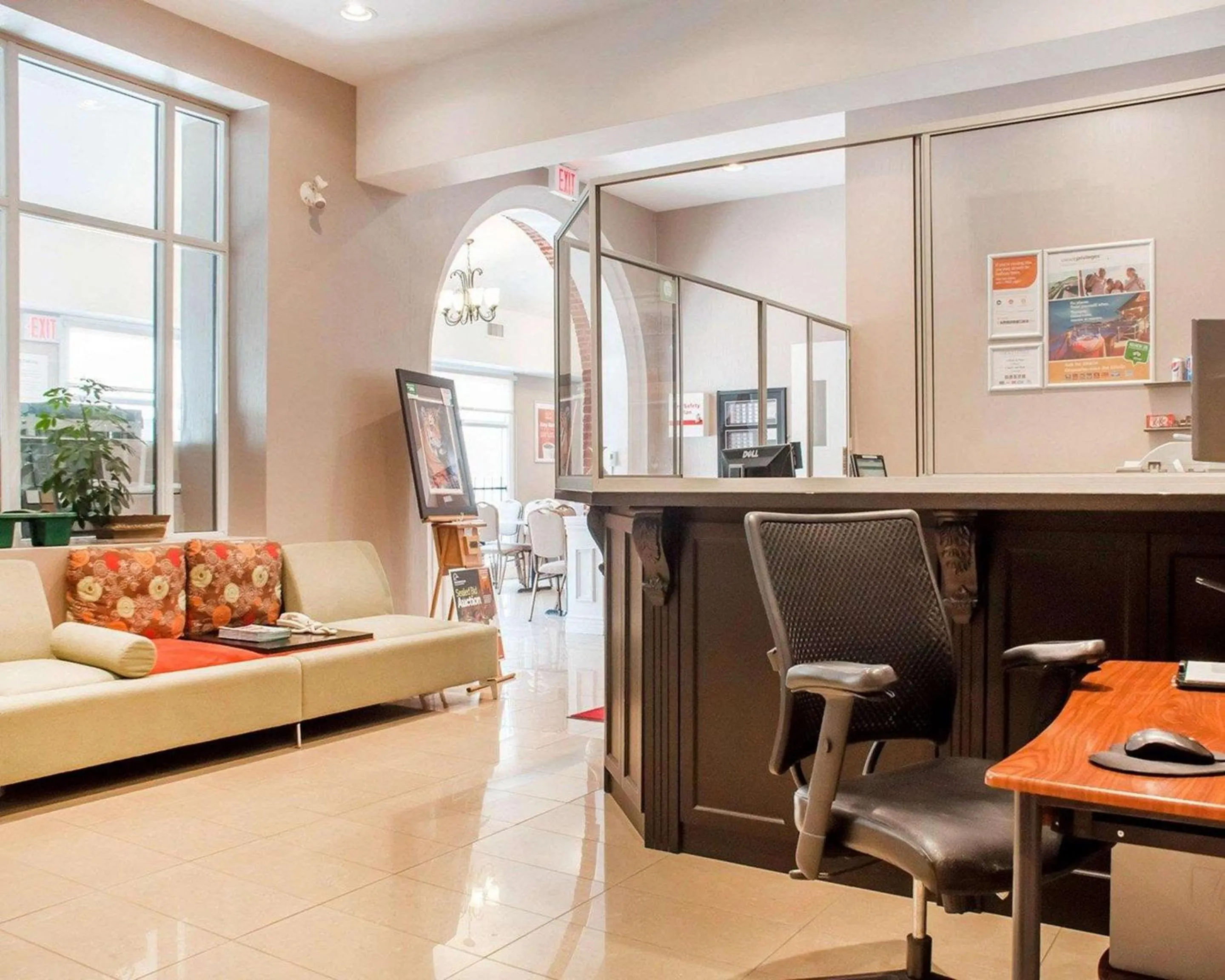 Lobby or reception in Econo Lodge Woodstock