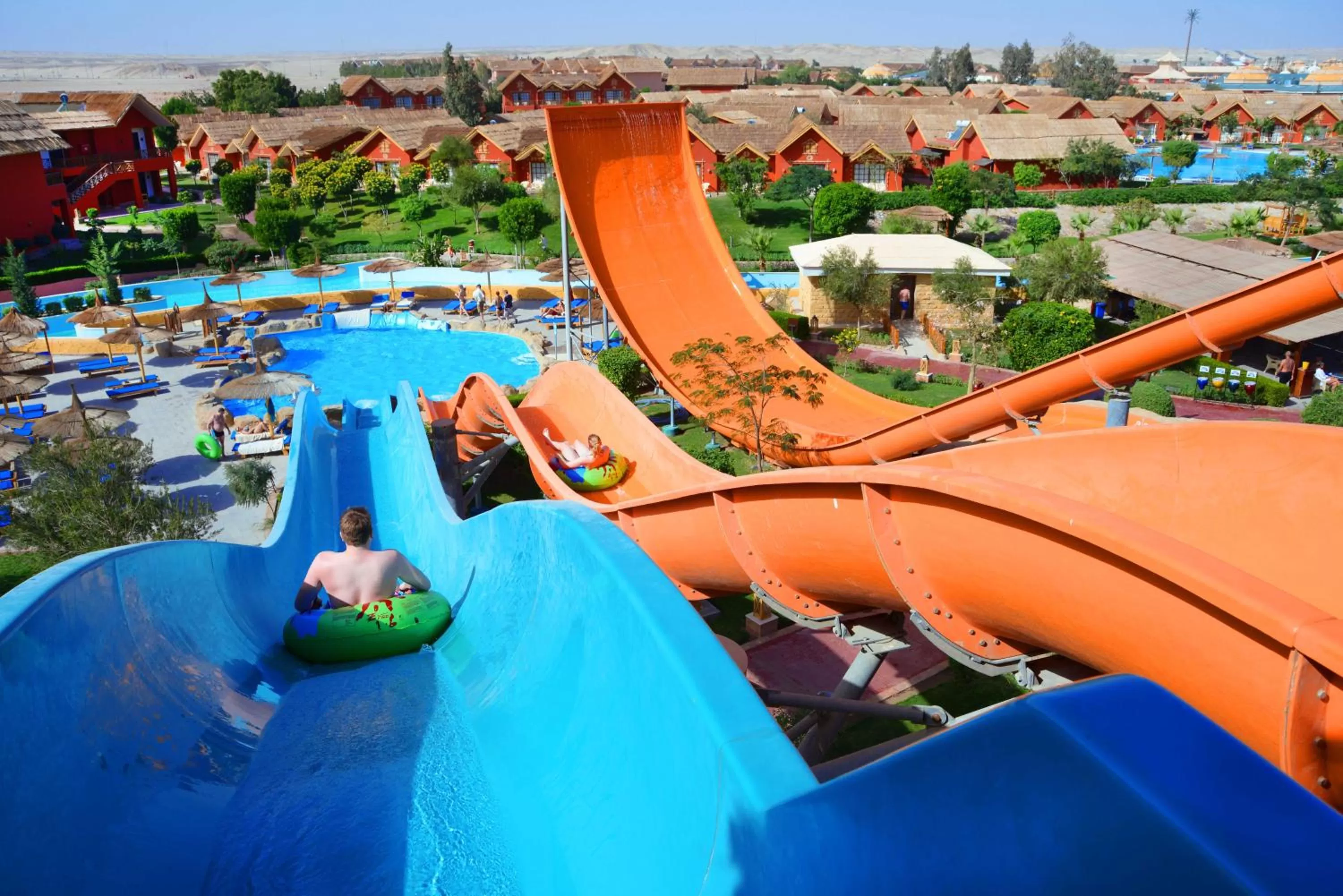Aqua park in Pickalbatros Jungle Aqua Park - Neverland Hurghada