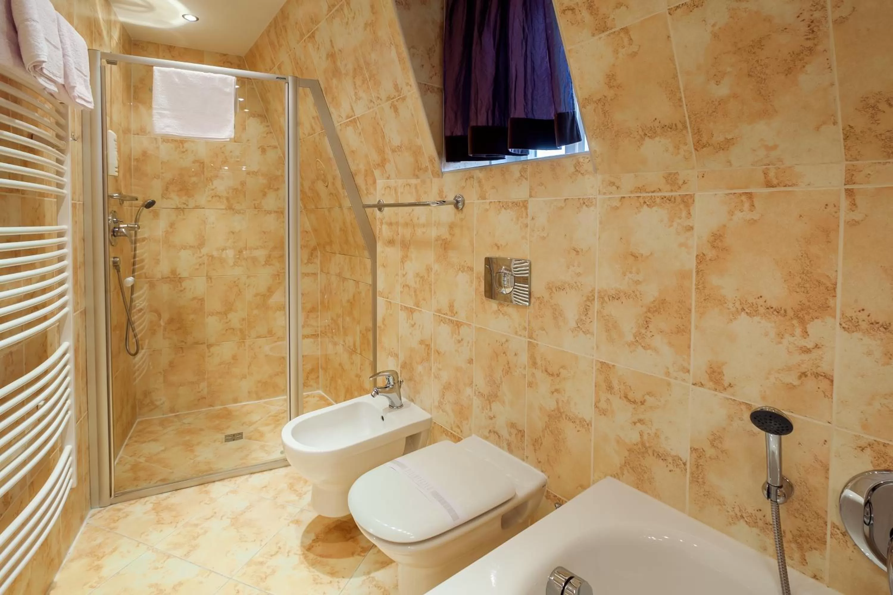 Shower in Tyn Yard Residence