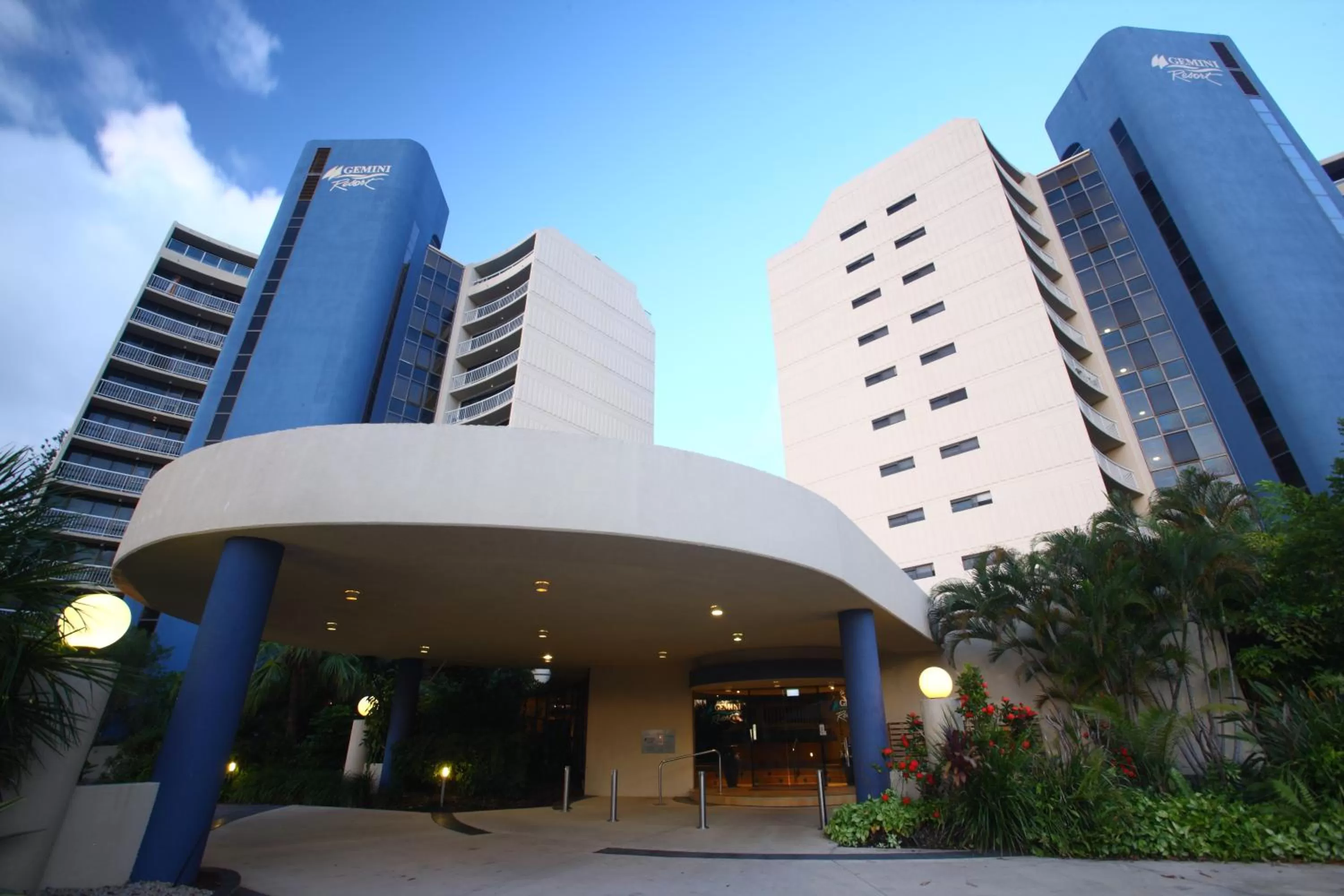 Facade/entrance in Gemini Resort