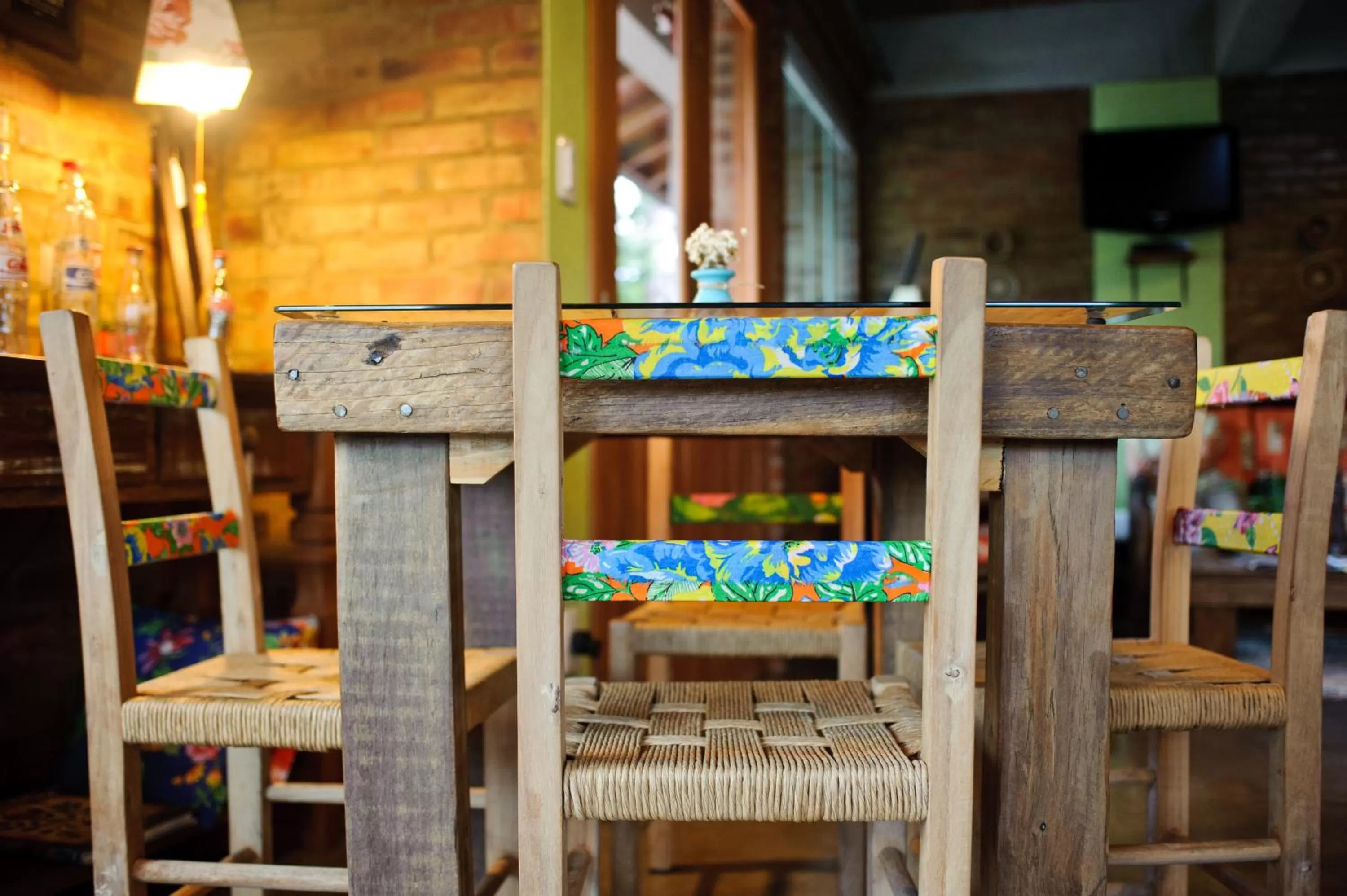Dining area in Bina's Haus Pousada, Cafeteria e Atelier