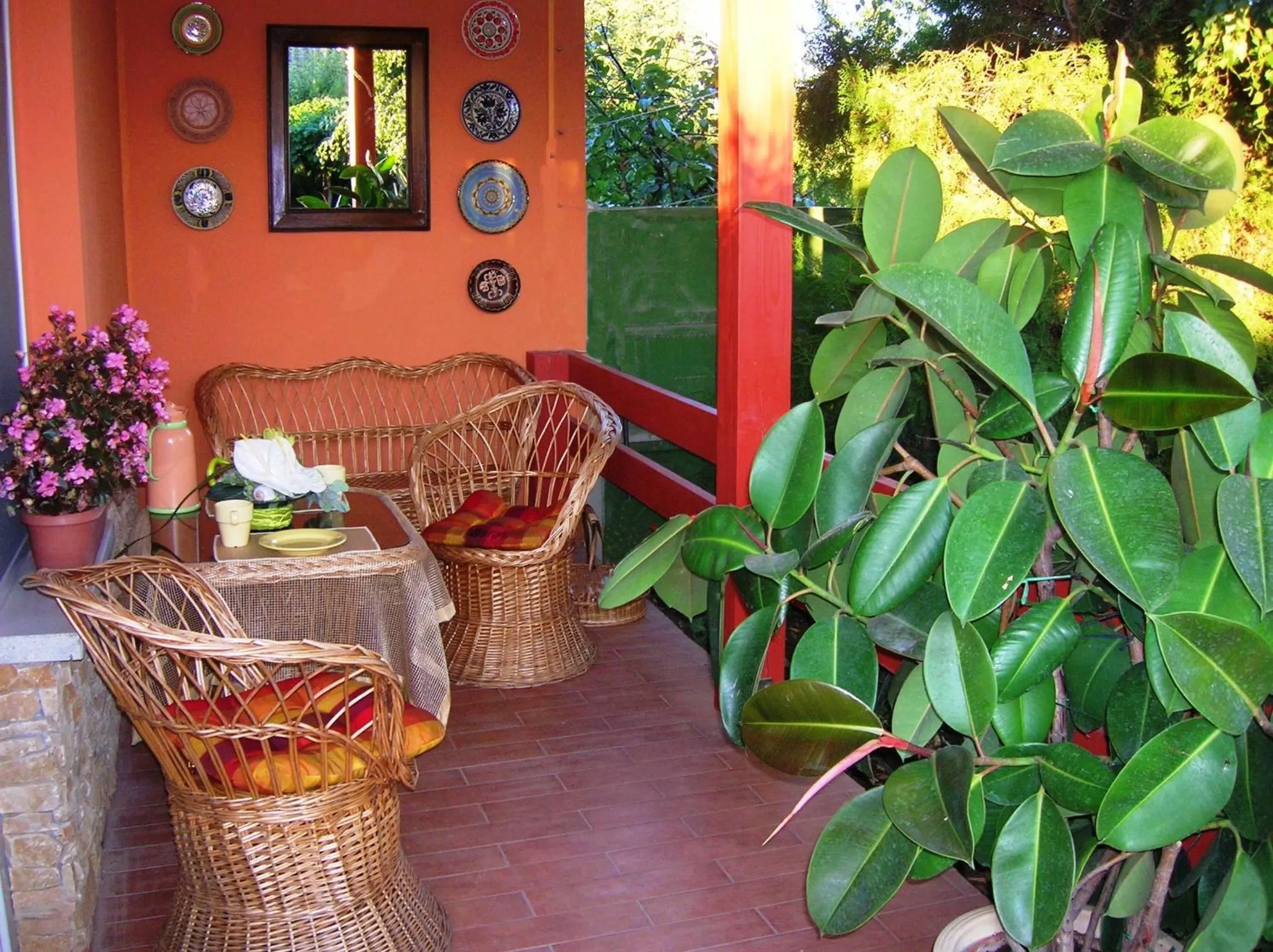 Balcony/Terrace in Green Park Villa